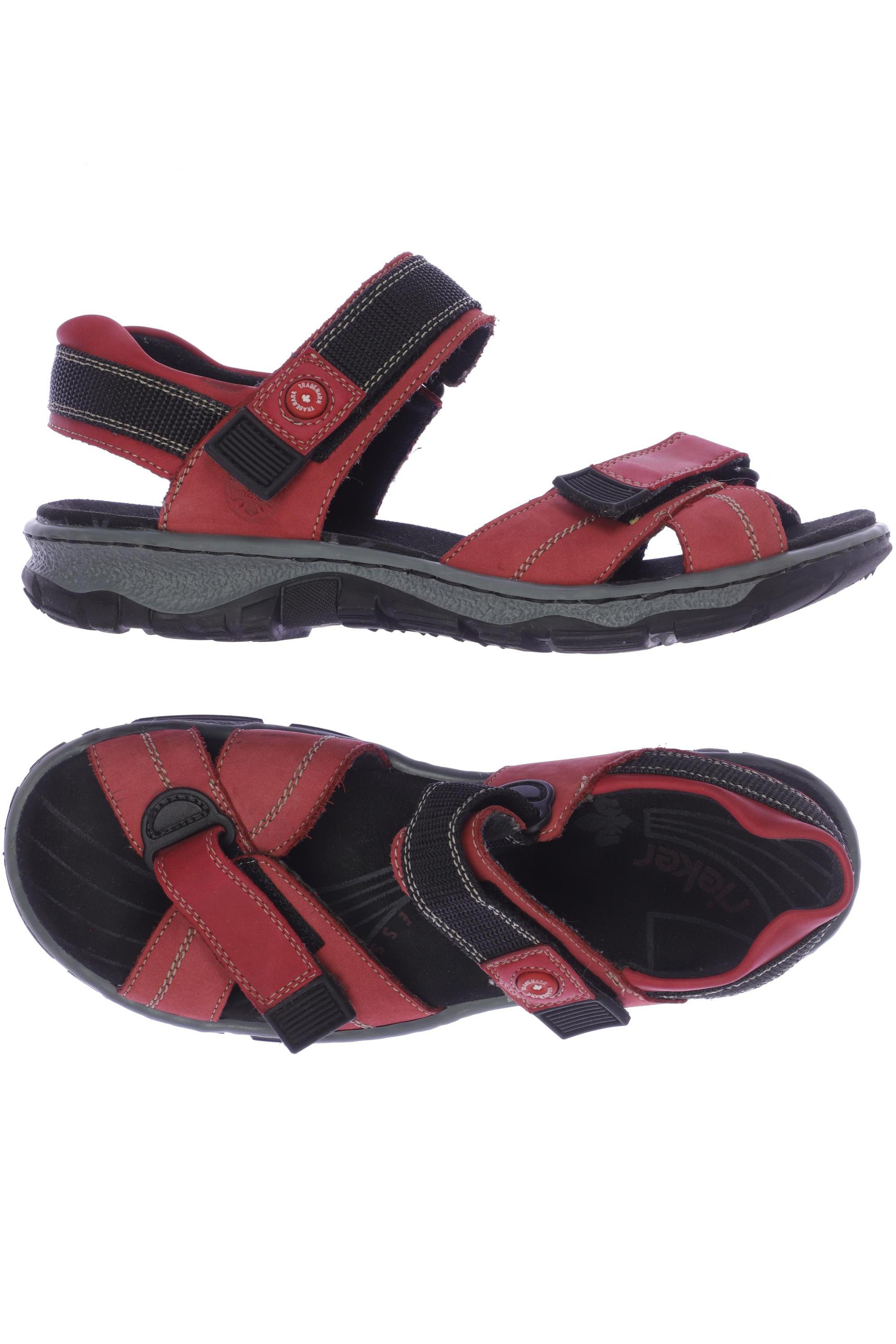 

Rieker Damen Sandale, rot, Gr. 41