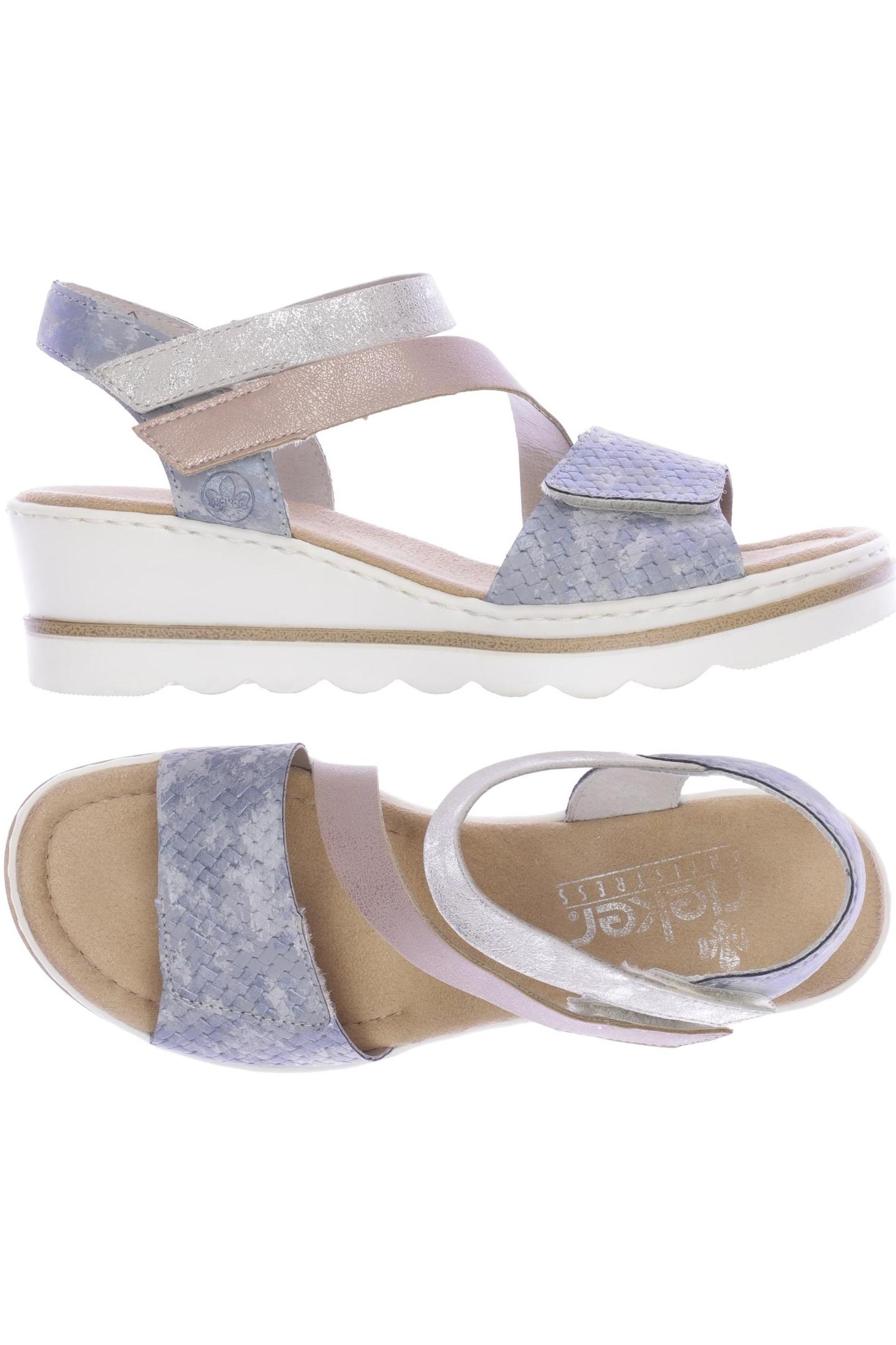 

Rieker Damen Sandale, hellblau, Gr. 38