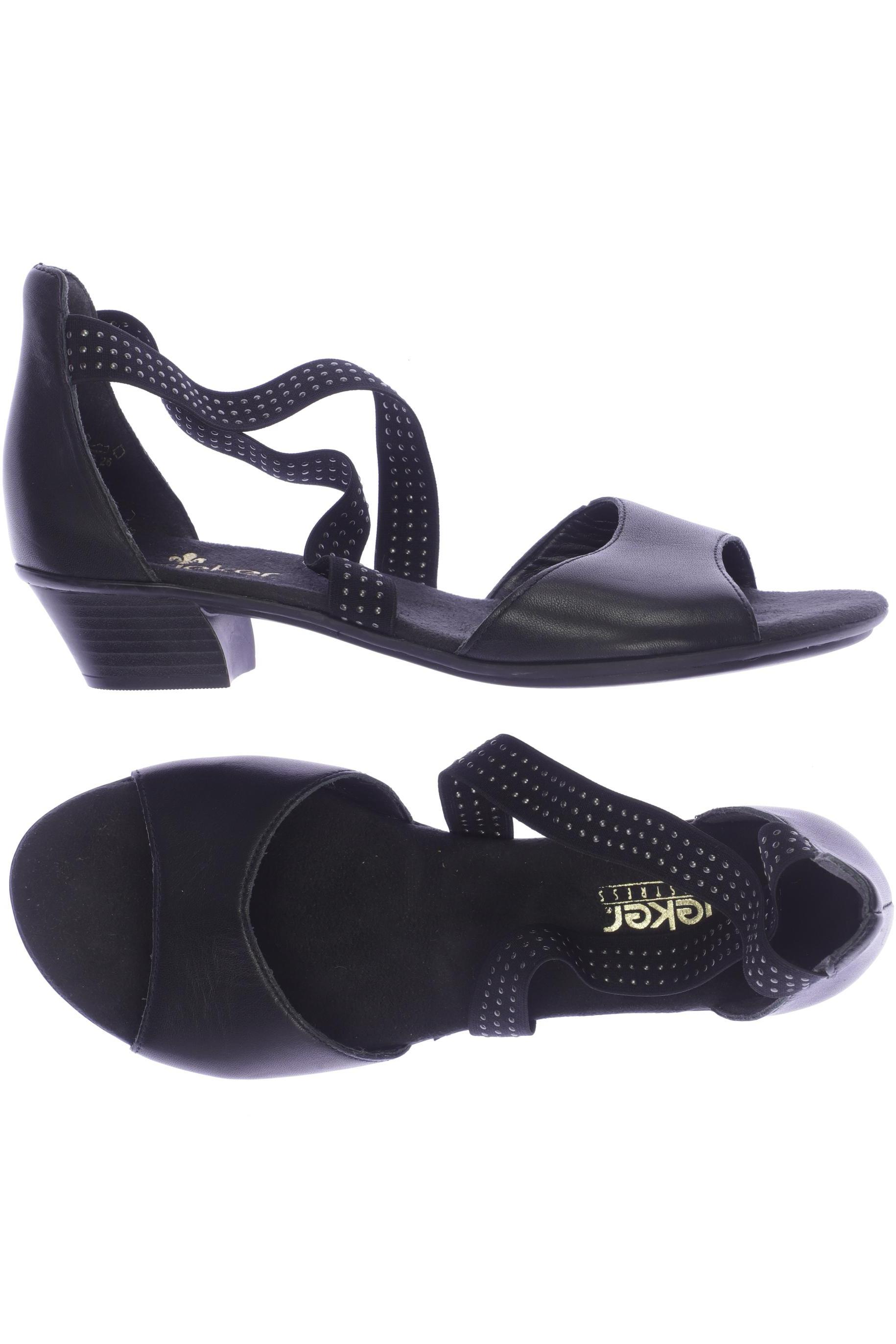 

Rieker Damen Sandale, schwarz