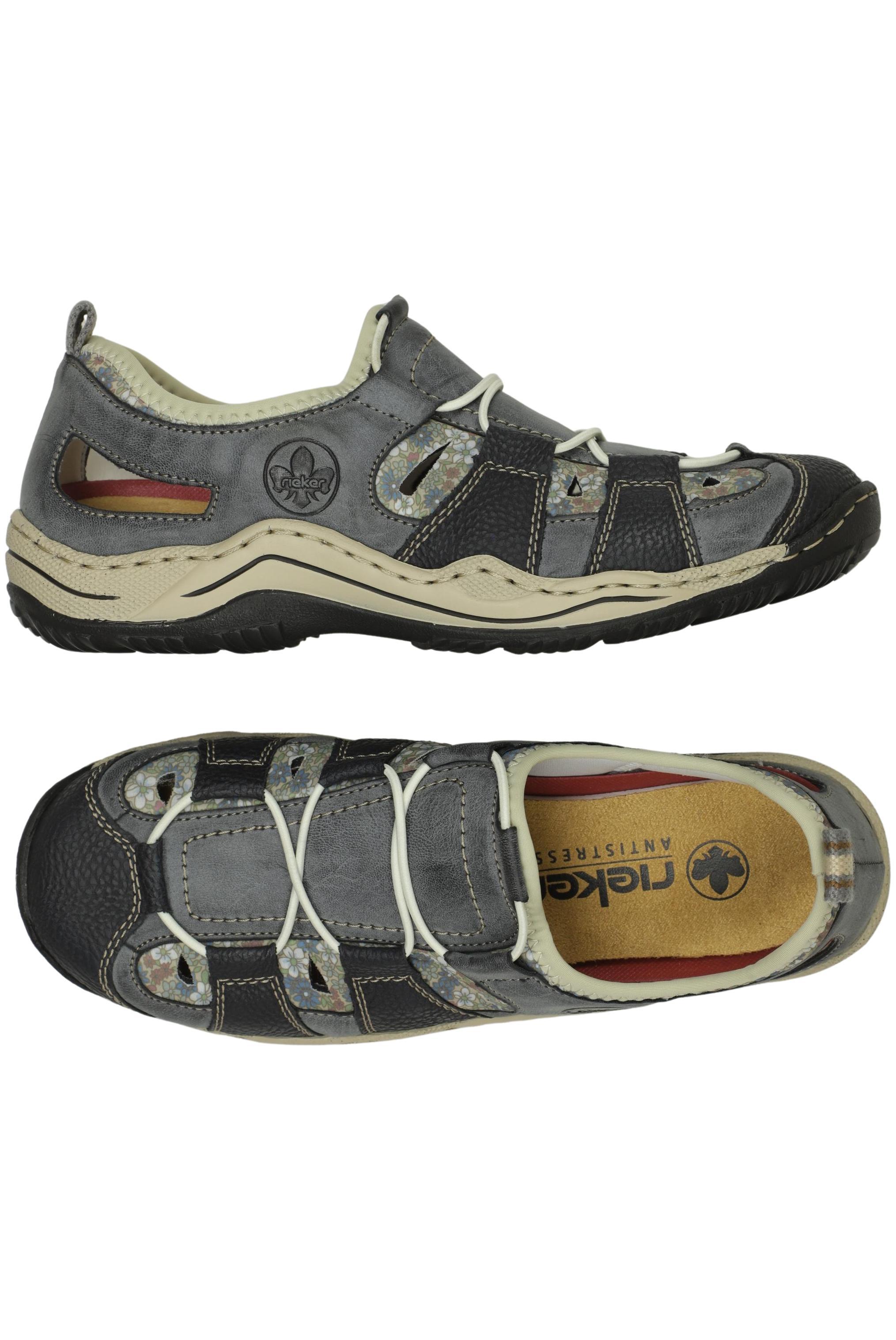 

Rieker Damen Sandale, blau, Gr. 39