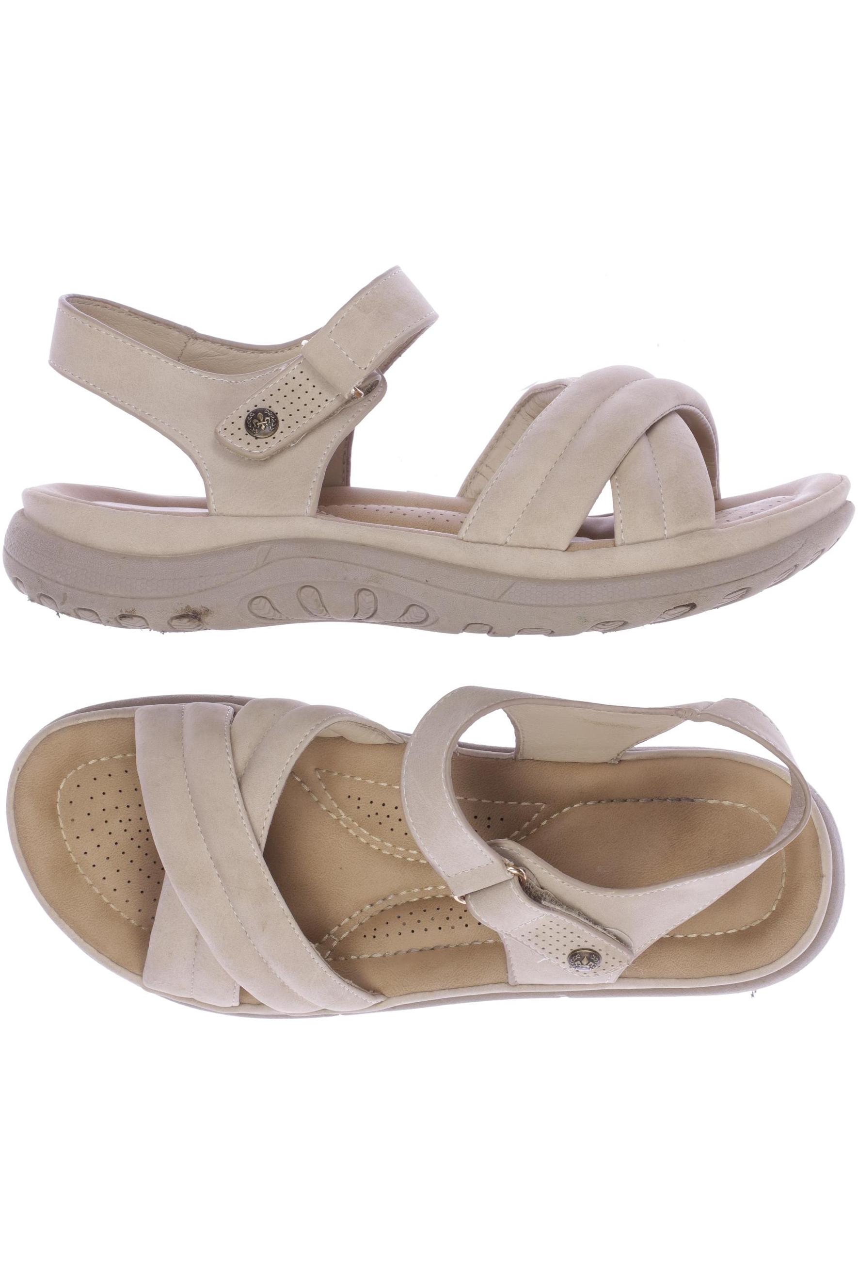 

Rieker Damen Sandale, beige, Gr. 37