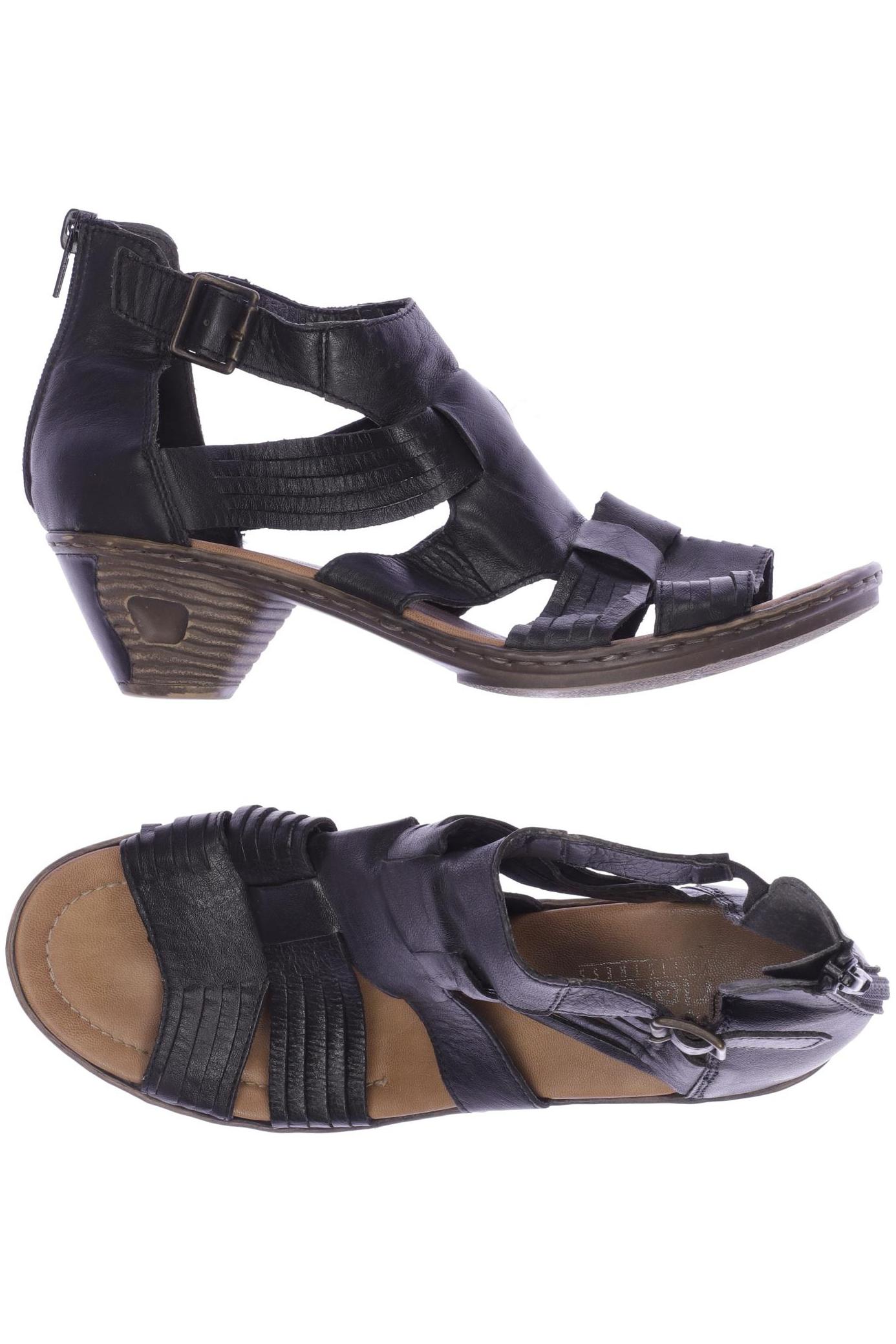 

Rieker Damen Sandale, schwarz, Gr. 39