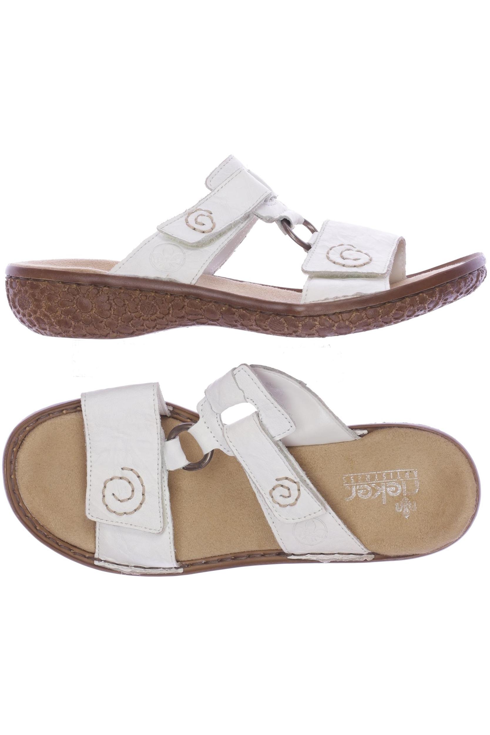 

Rieker Damen Sandale, weiß, Gr. 38