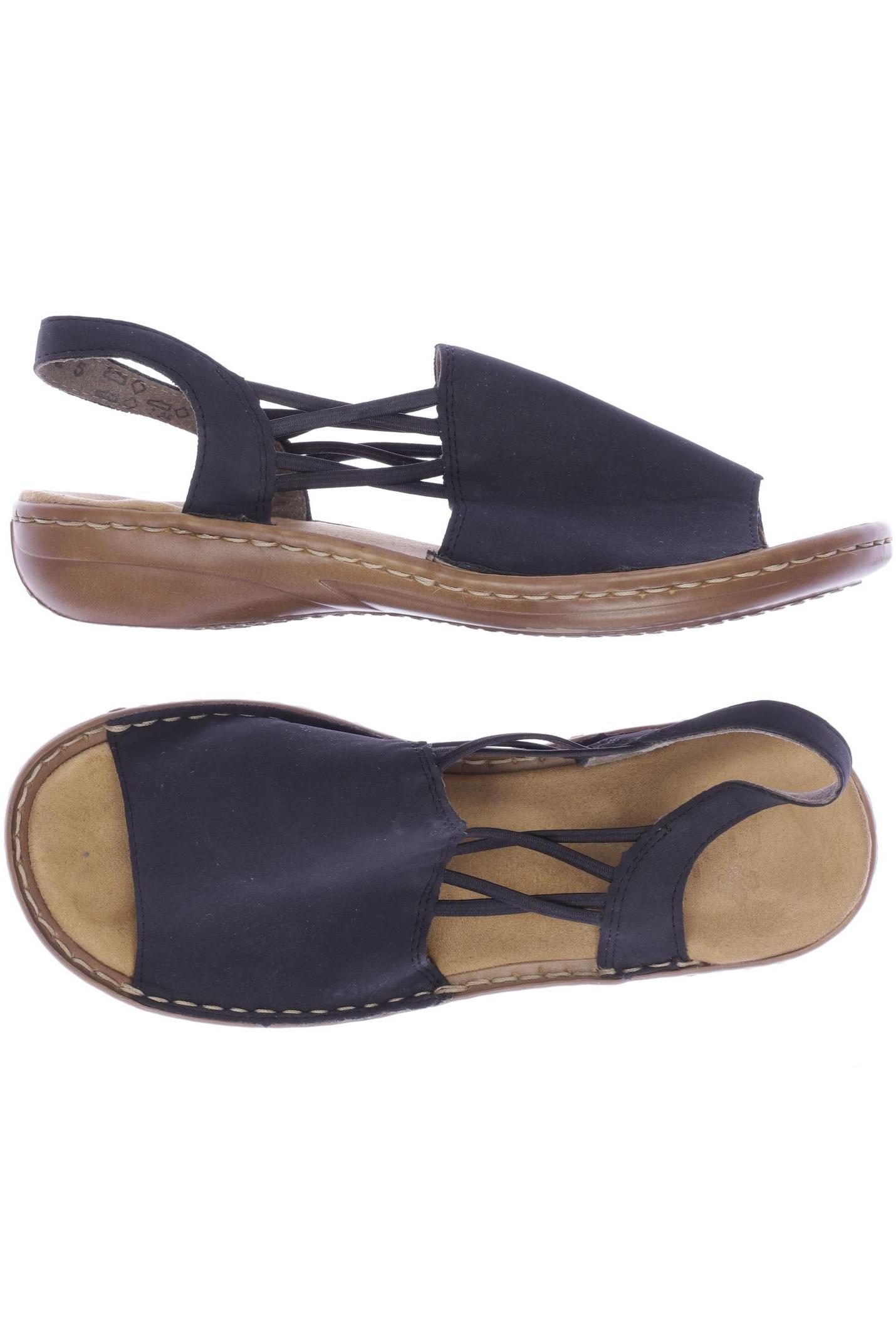 

Rieker Damen Sandale, marineblau, Gr. 37