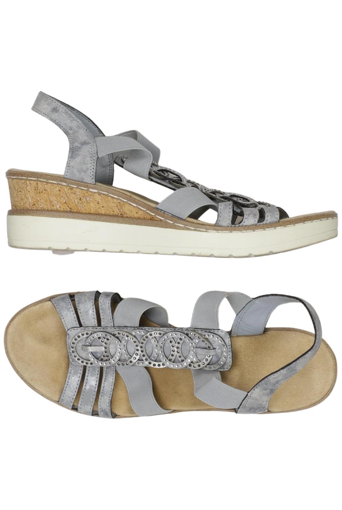 

Rieker Damen Sandale, hellblau, Gr. 37