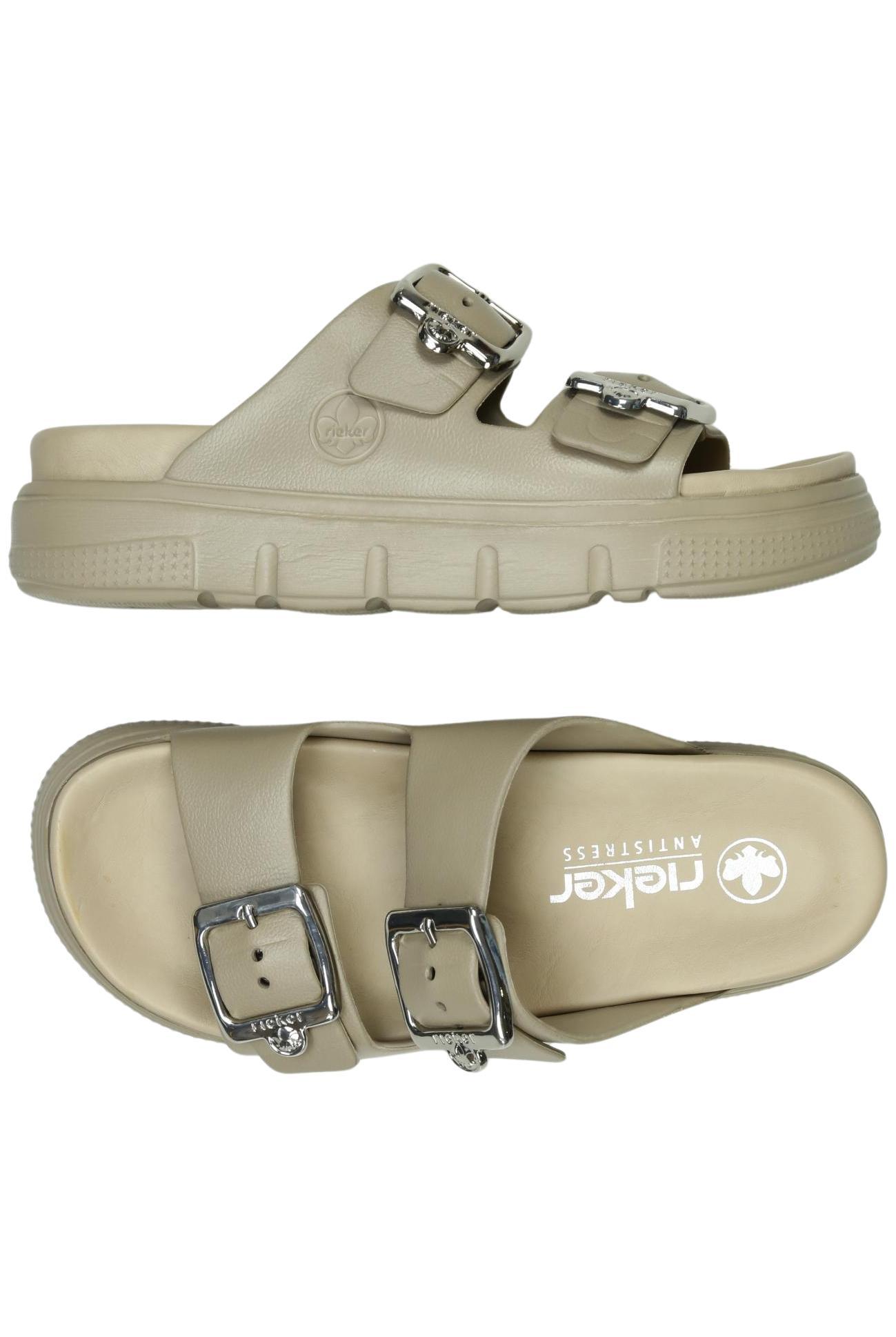 

Rieker Damen Sandale, beige, Gr. 36