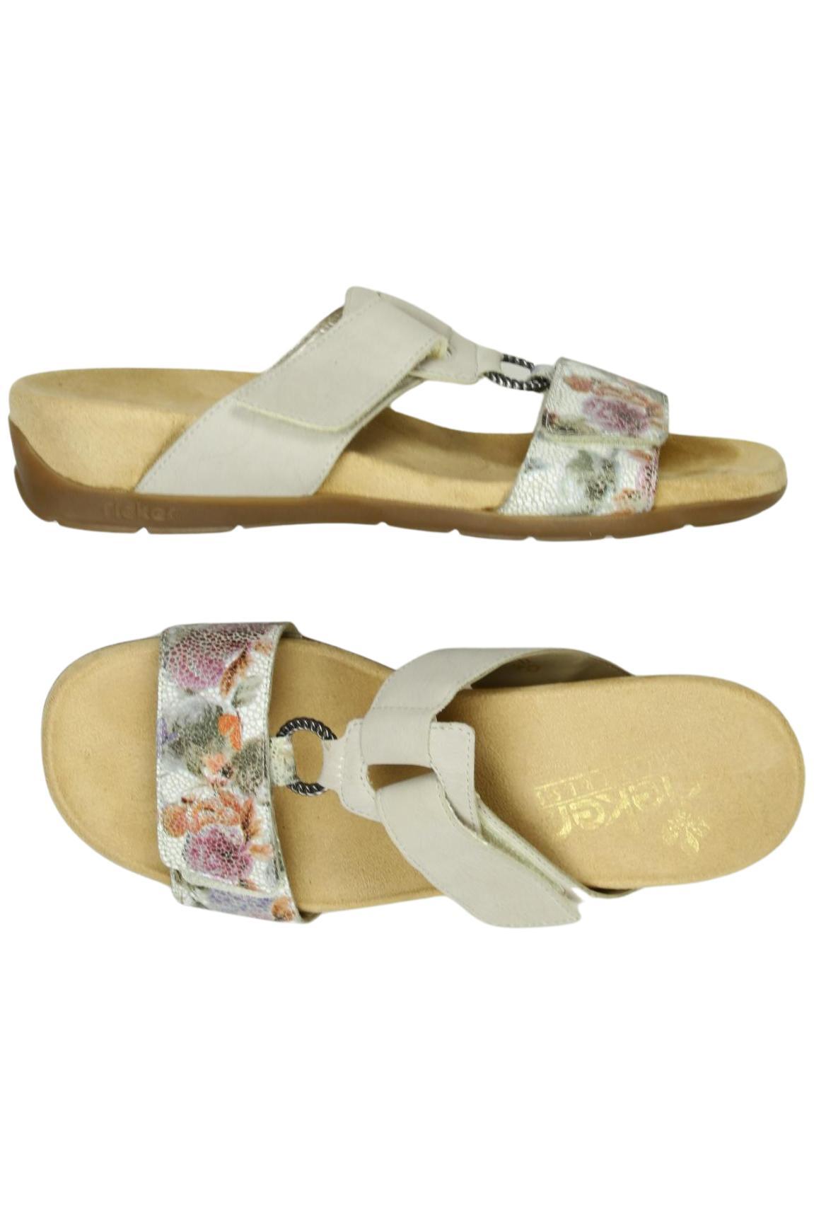 

Rieker Damen Sandale, cremeweiß, Gr. 39