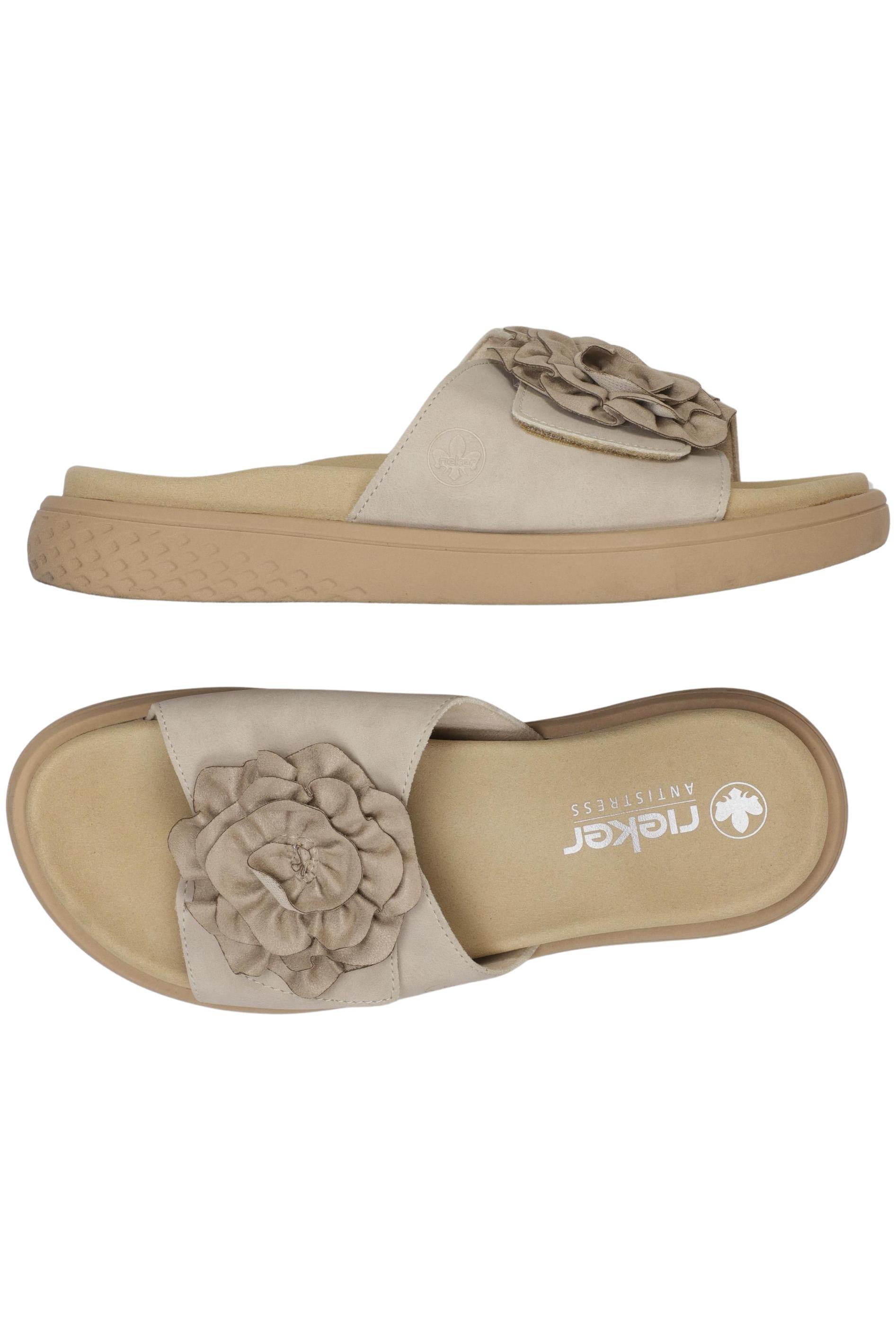 

Rieker Damen Sandale, beige, Gr. 40