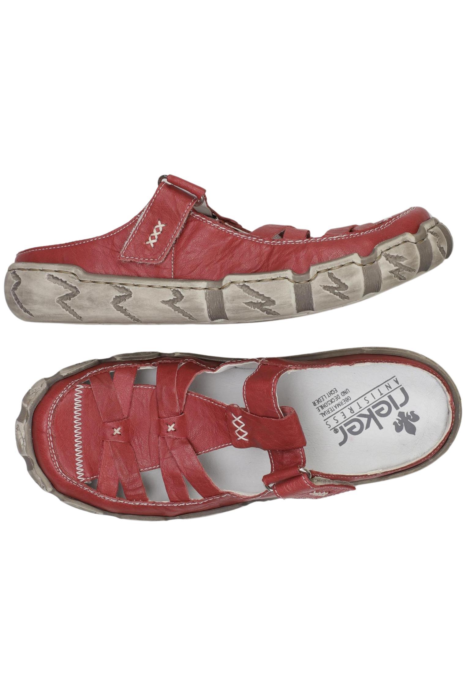 

Rieker Damen Sandale, rot, Gr. 39