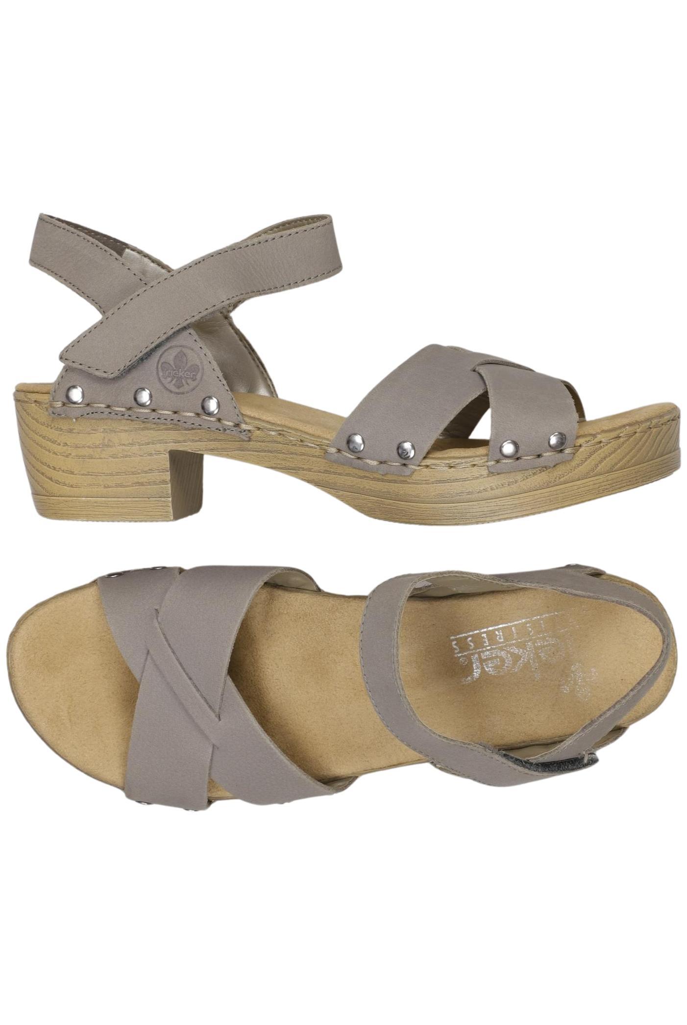 

Rieker Damen Sandale, braun, Gr. 38