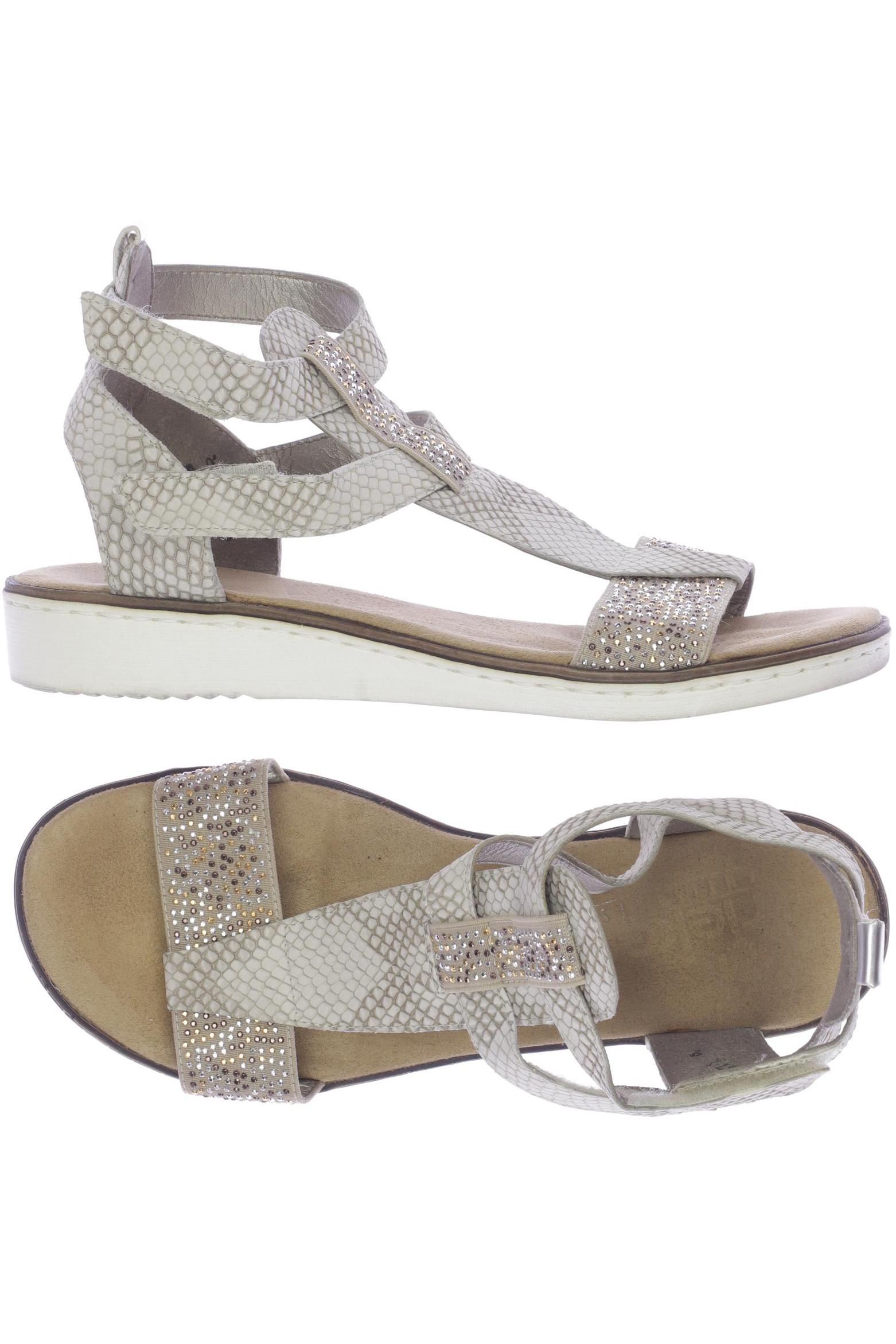 

Rieker Damen Sandale, beige, Gr. 39