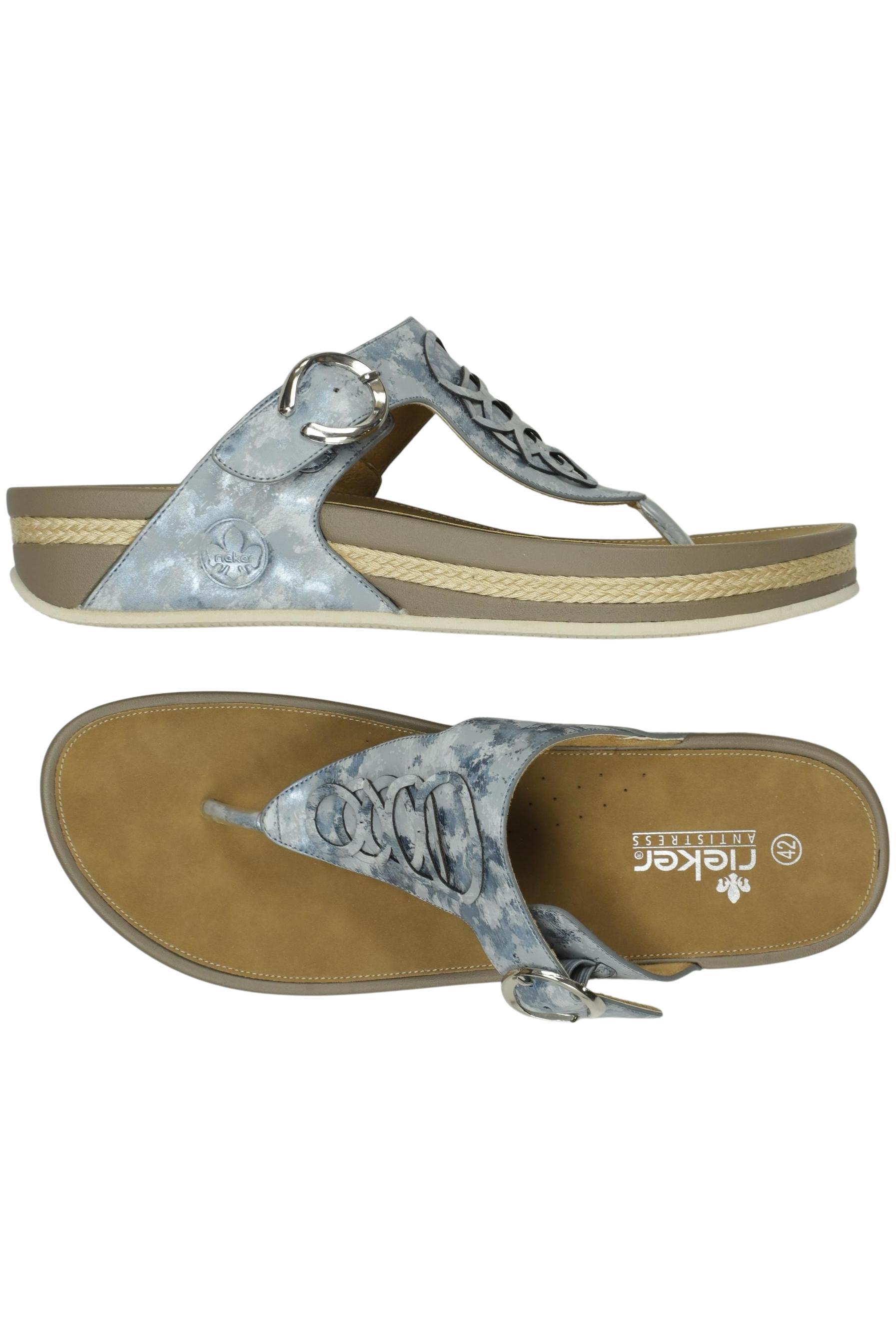 

Rieker Damen Sandale, hellblau, Gr. 42