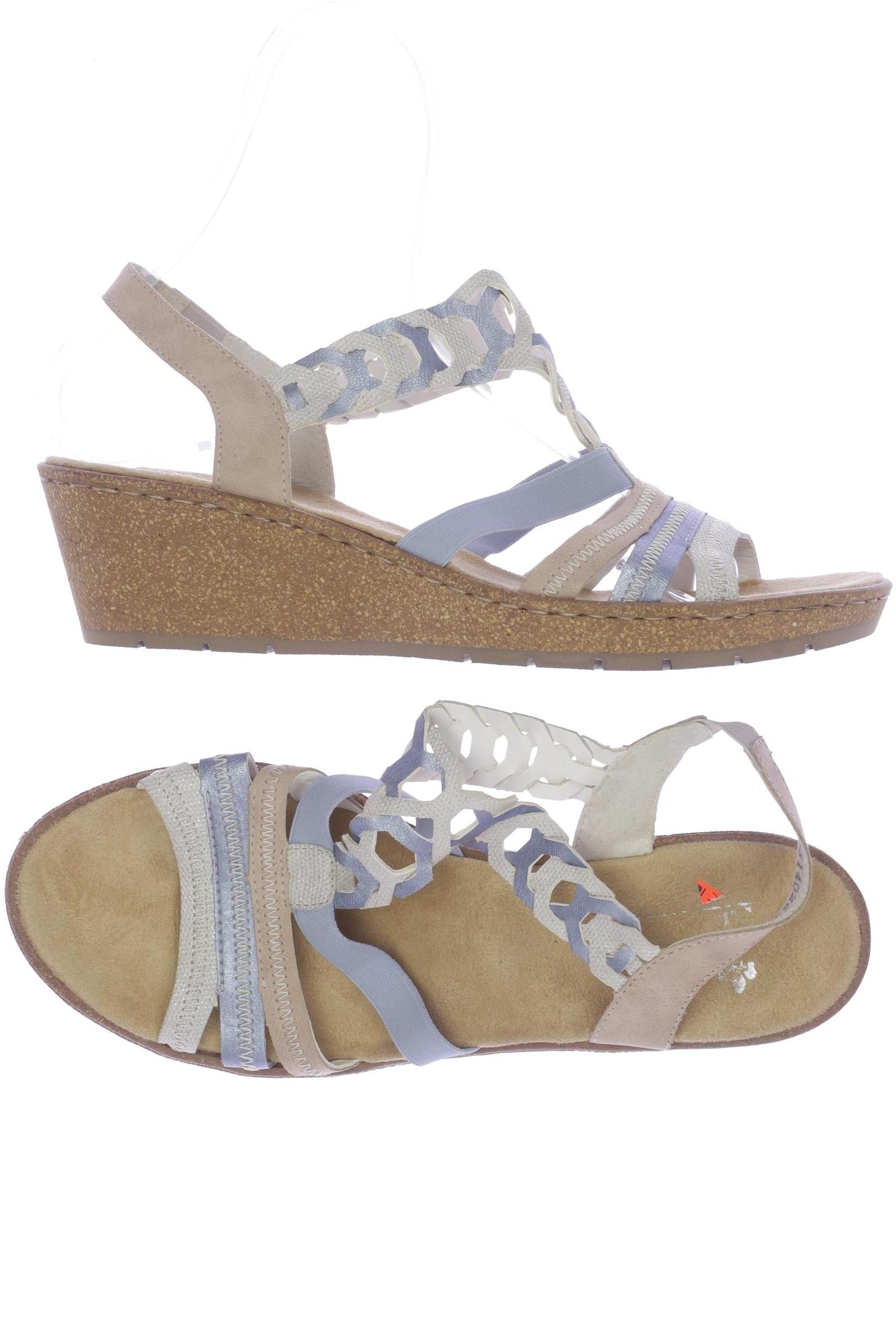 

Rieker Damen Sandale, blau, Gr. 41