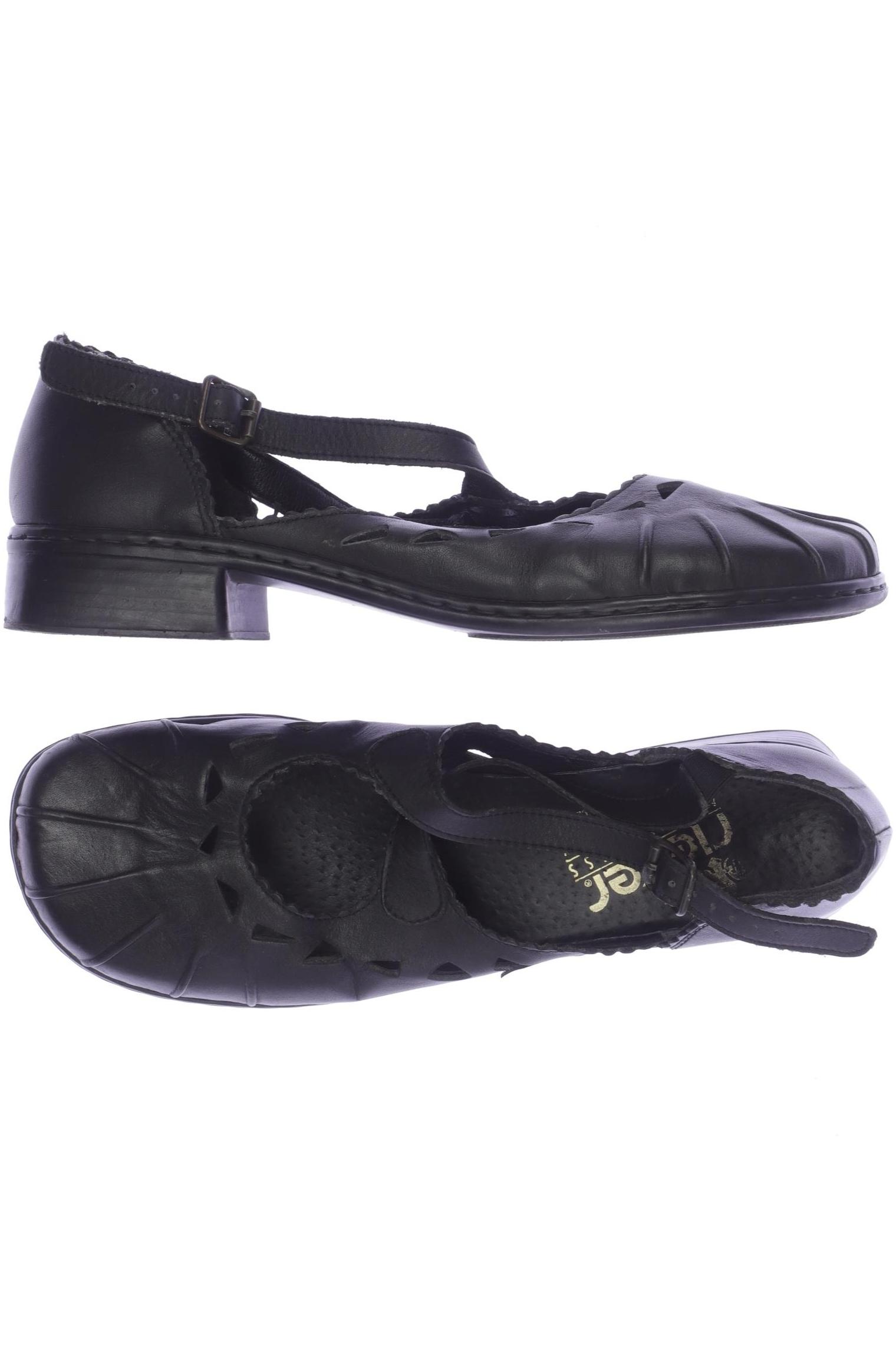 

Rieker Damen Sandale, schwarz, Gr. 41