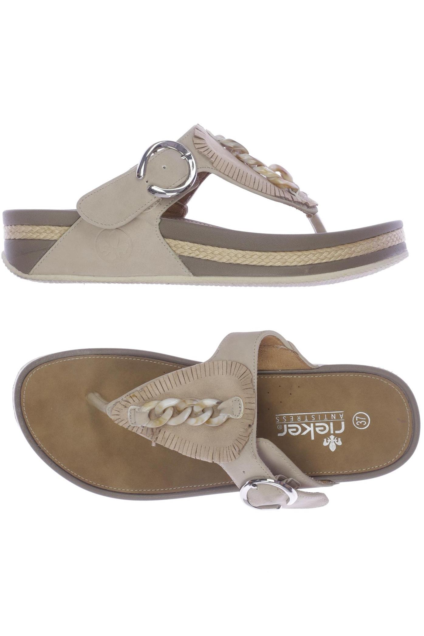 

Rieker Damen Sandale, beige, Gr. 37