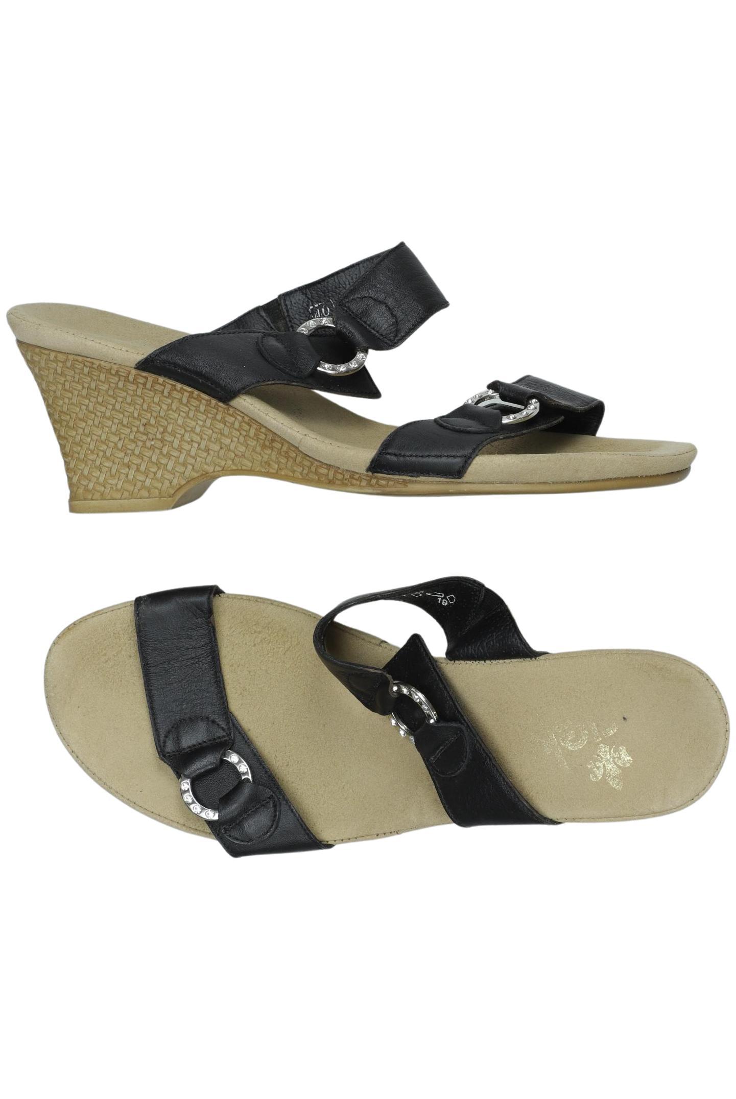 

Rieker Damen Sandale, schwarz, Gr. 40