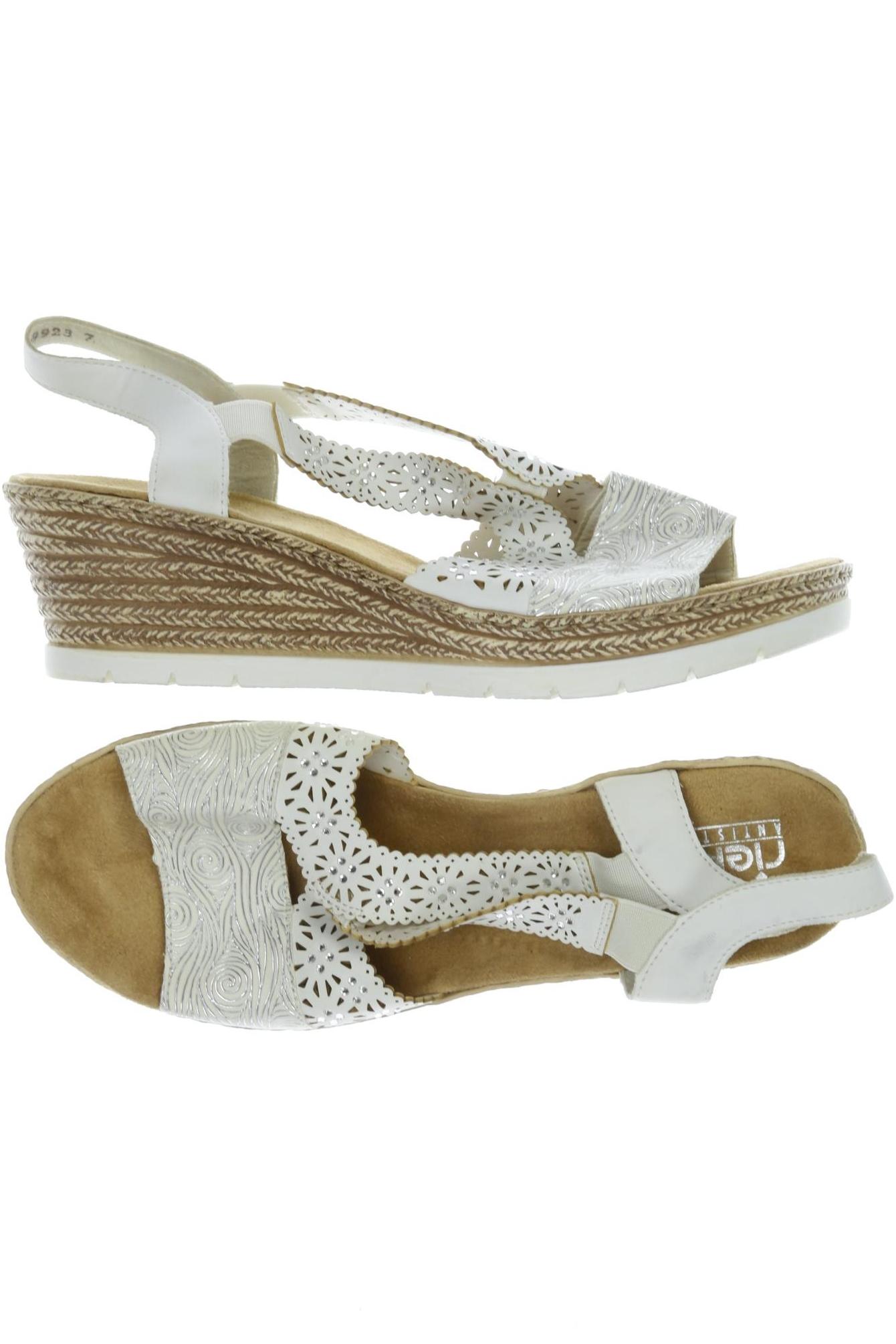 

Rieker Damen Sandale, weiß, Gr. 39