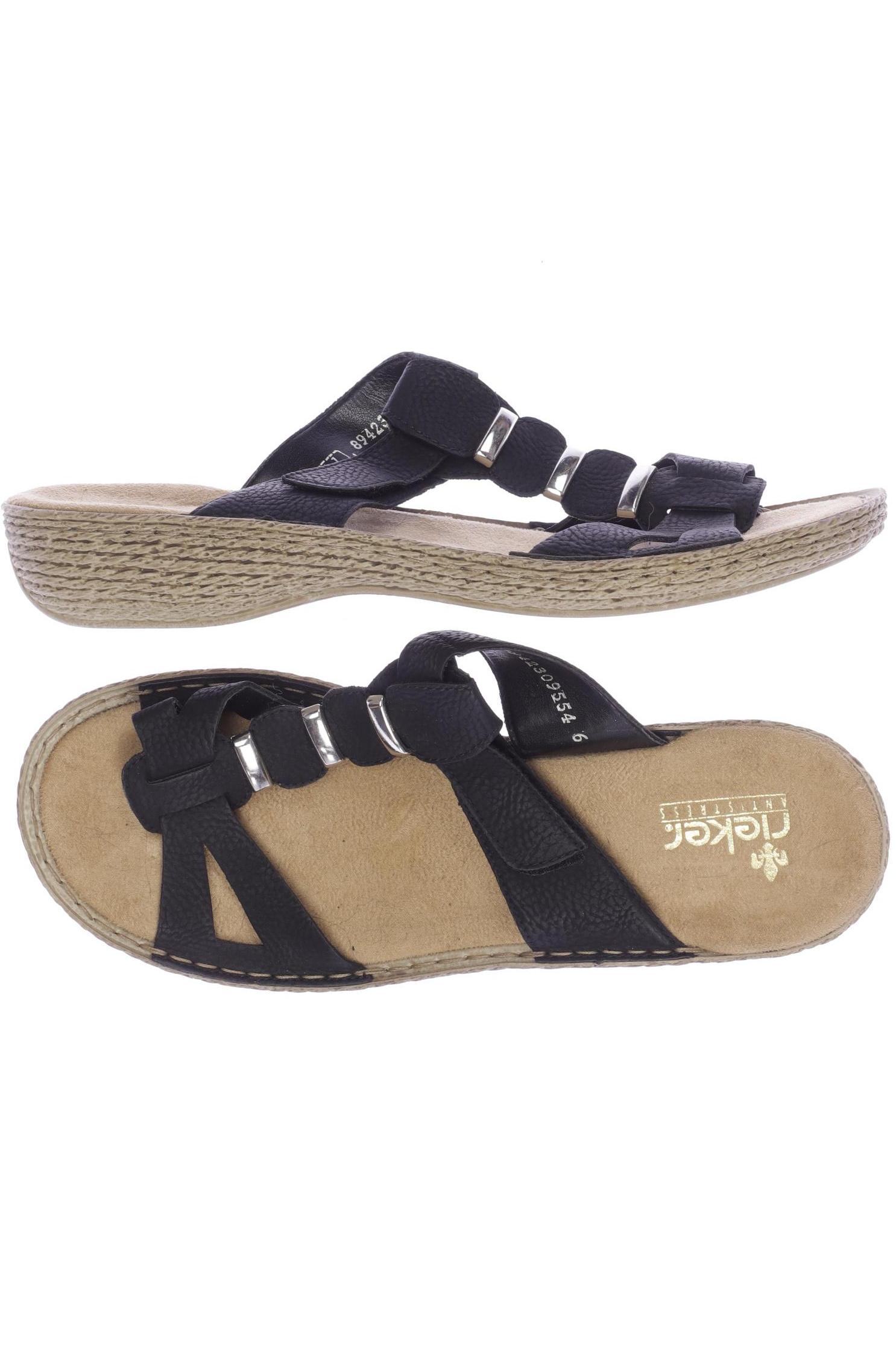 

Rieker Damen Sandale, schwarz