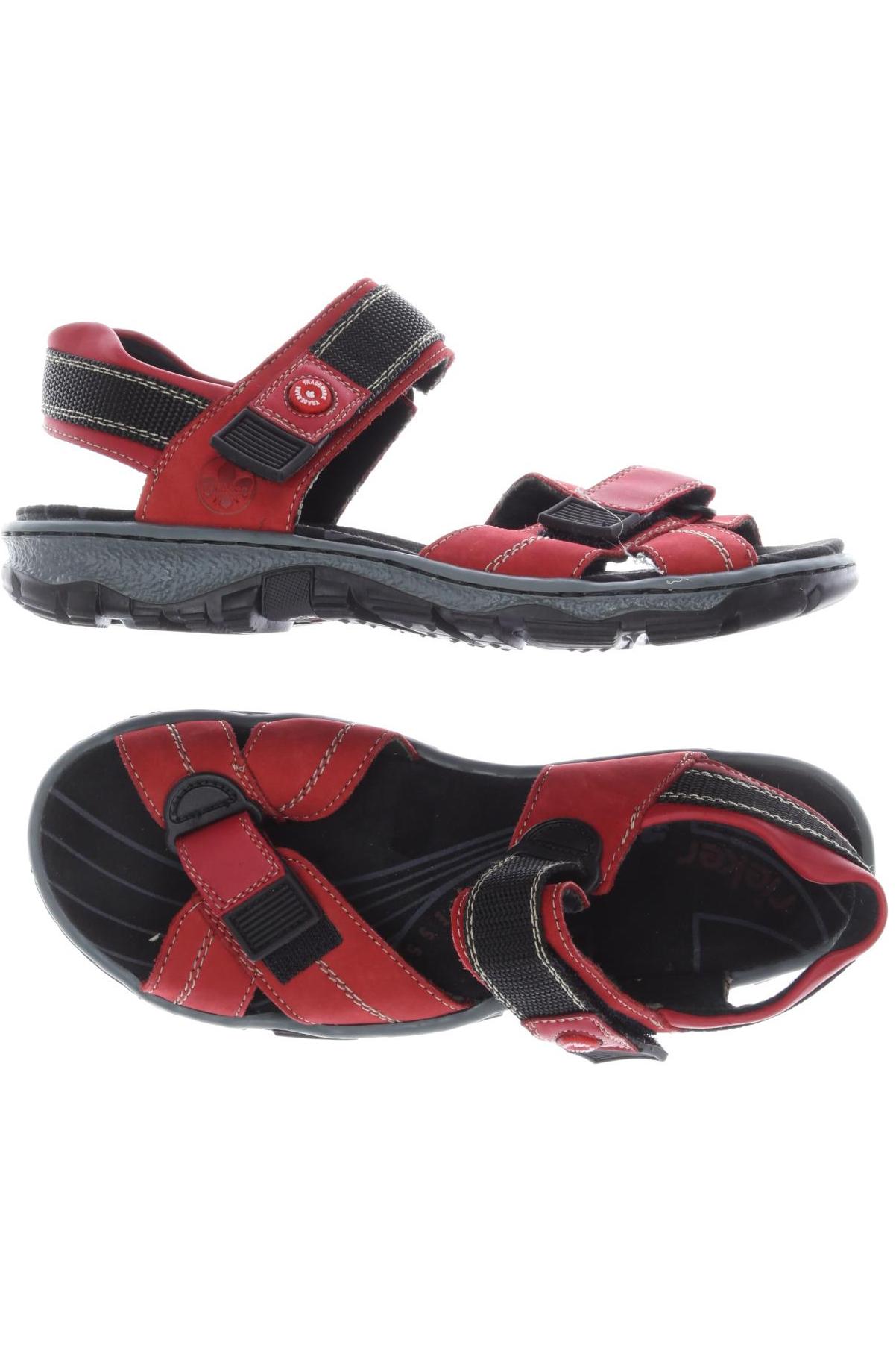 

Rieker Damen Sandale, rot, Gr. 39