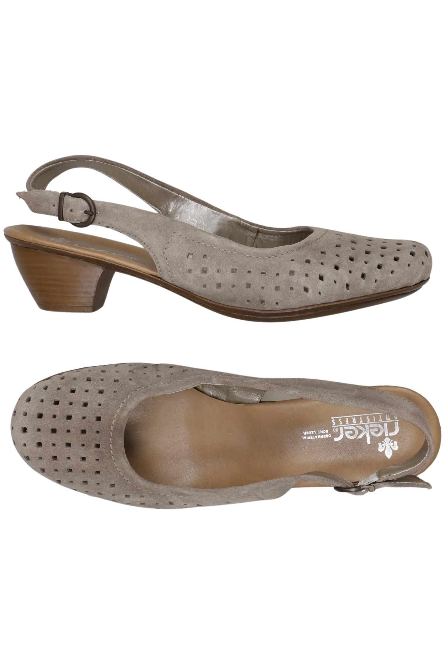 

Rieker Damen Sandale, beige, Gr. 41