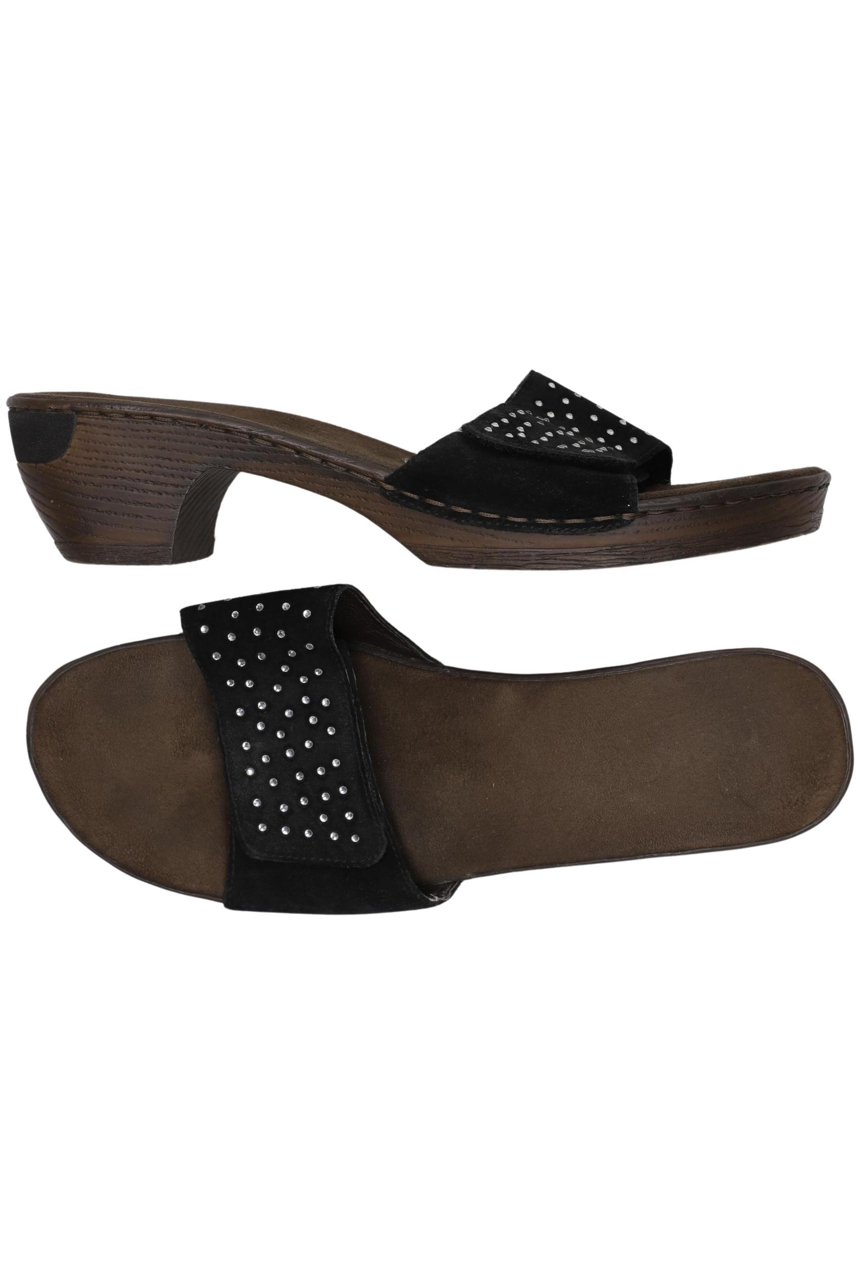 

Rieker Damen Sandale, schwarz, Gr. 41