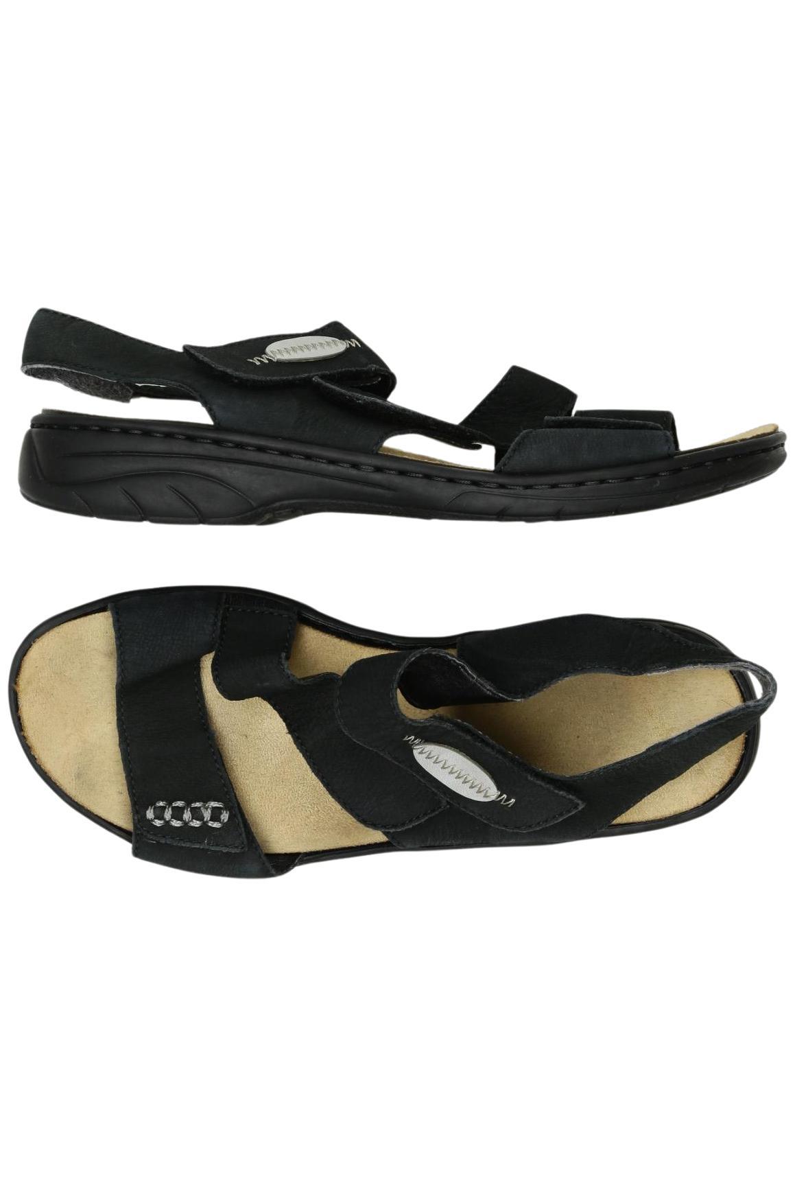 

Rieker Damen Sandale, schwarz, Gr. 39