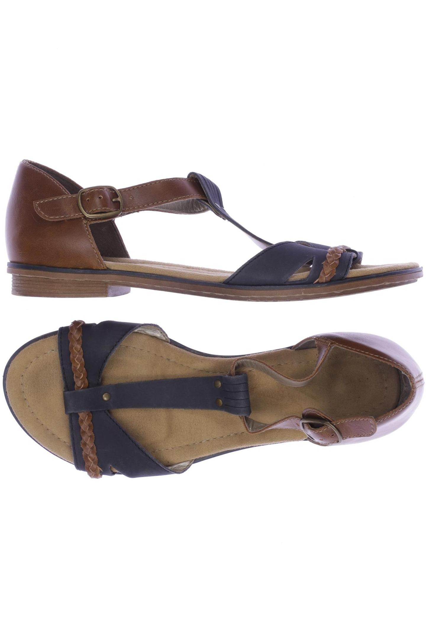 

Rieker Damen Sandale, marineblau, Gr. 36