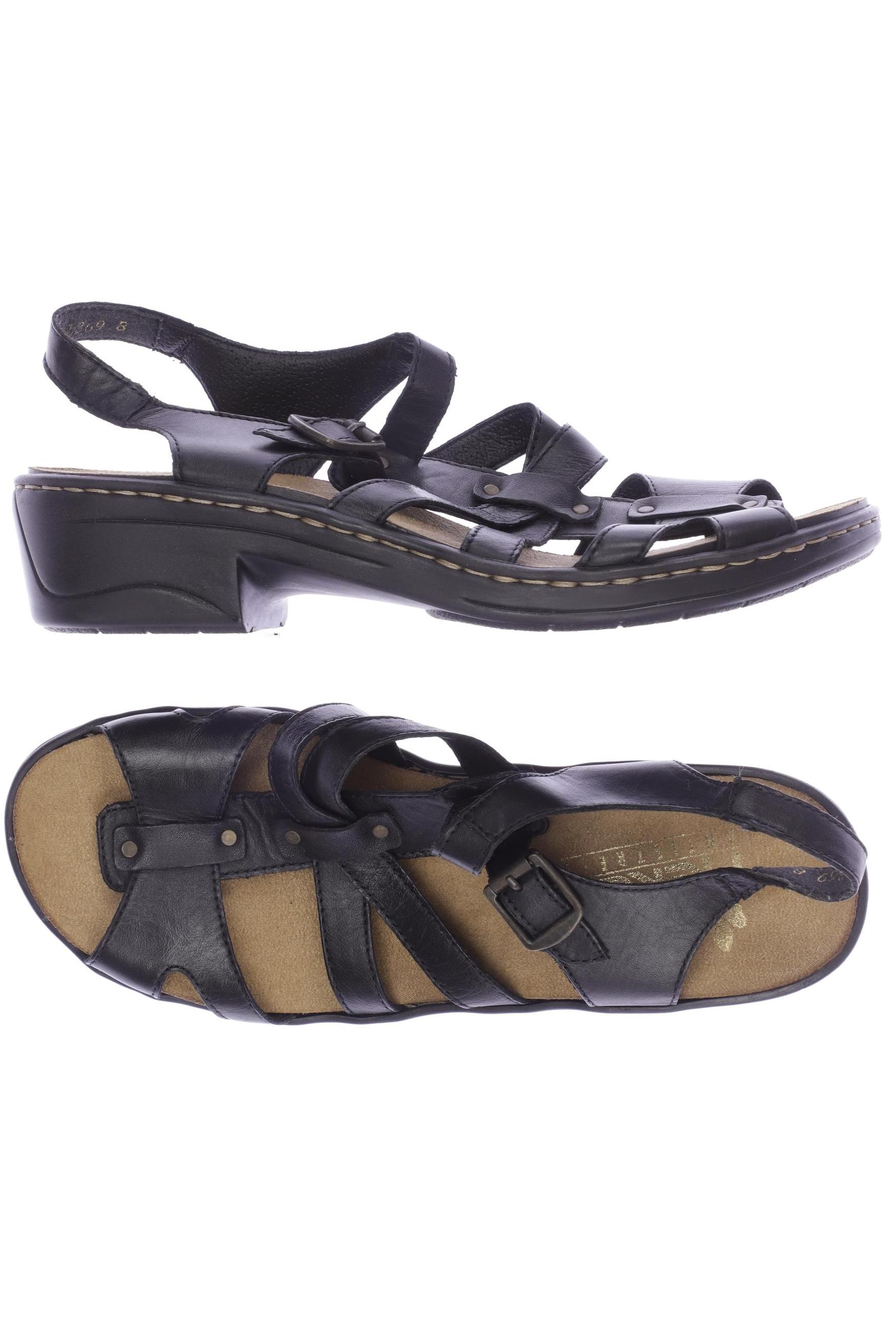 

Rieker Damen Sandale, schwarz