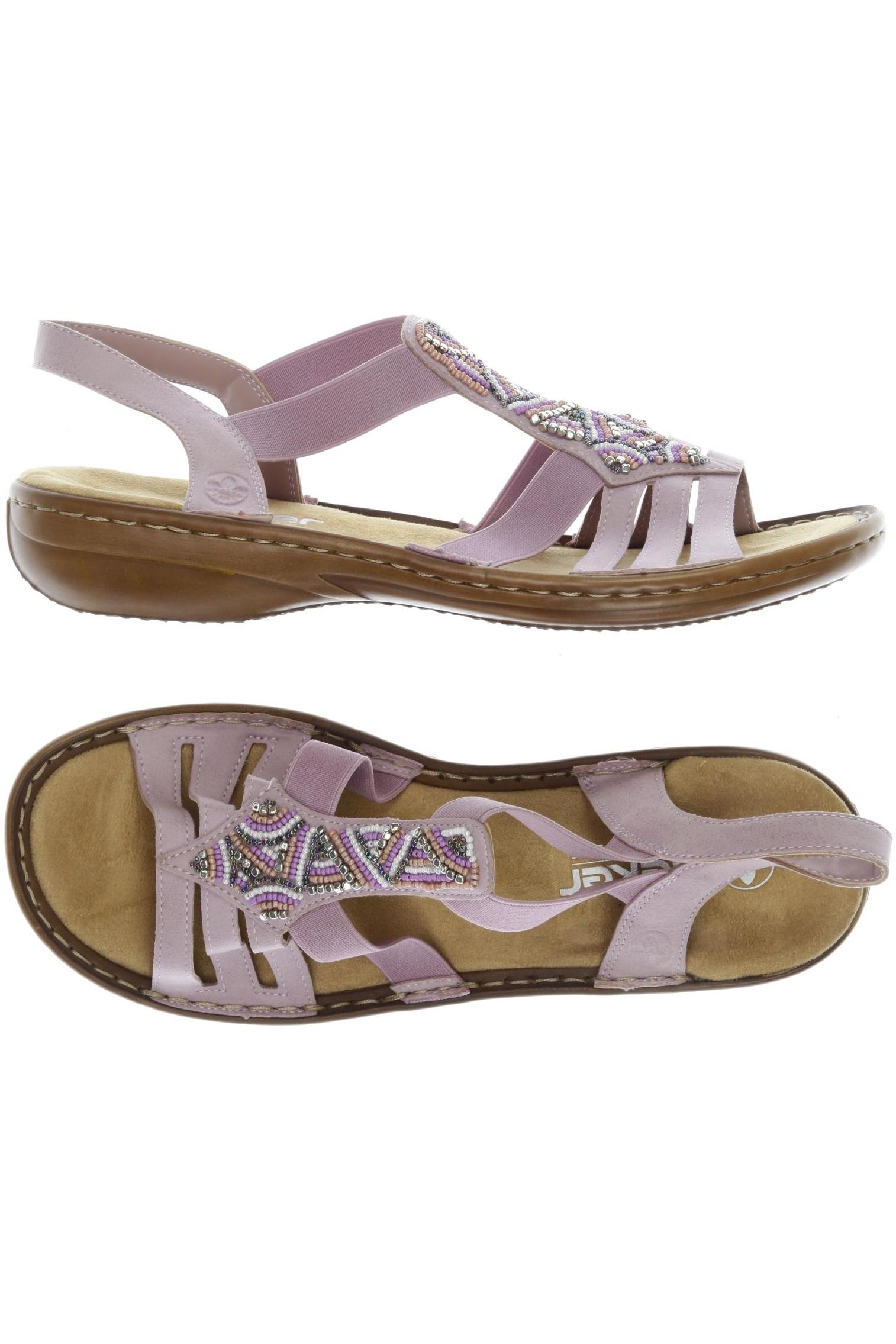 

Rieker Damen Sandale, pink, Gr. 42