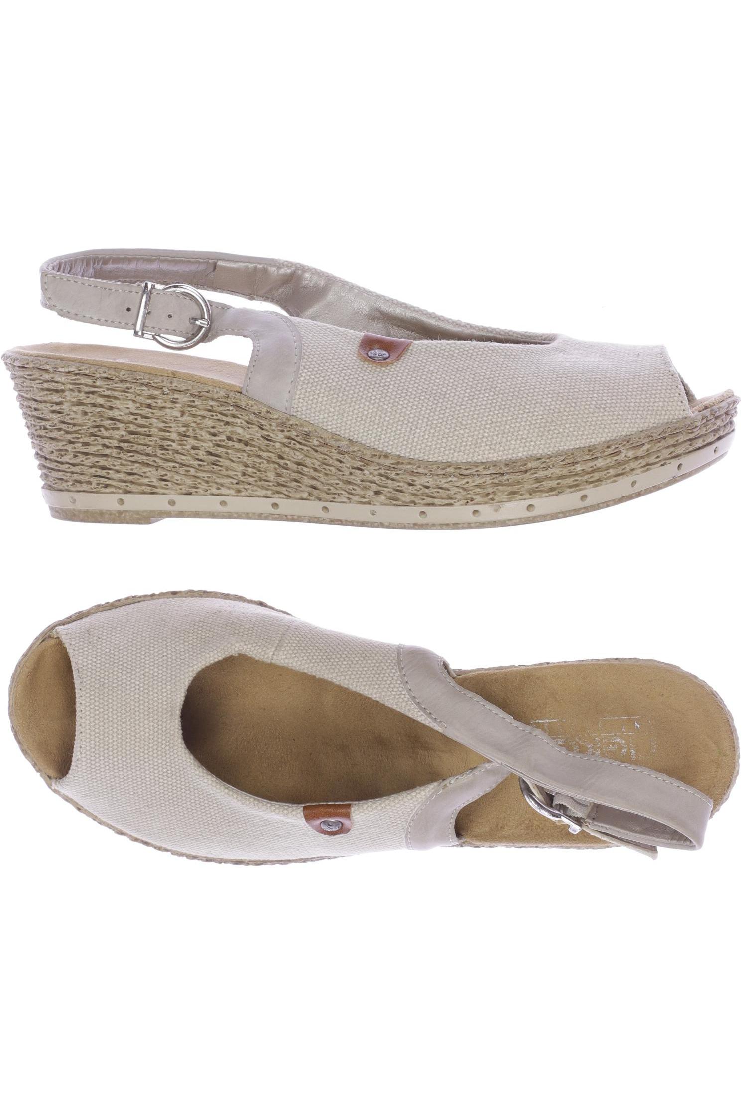 

Rieker Damen Sandale, beige, Gr. 38