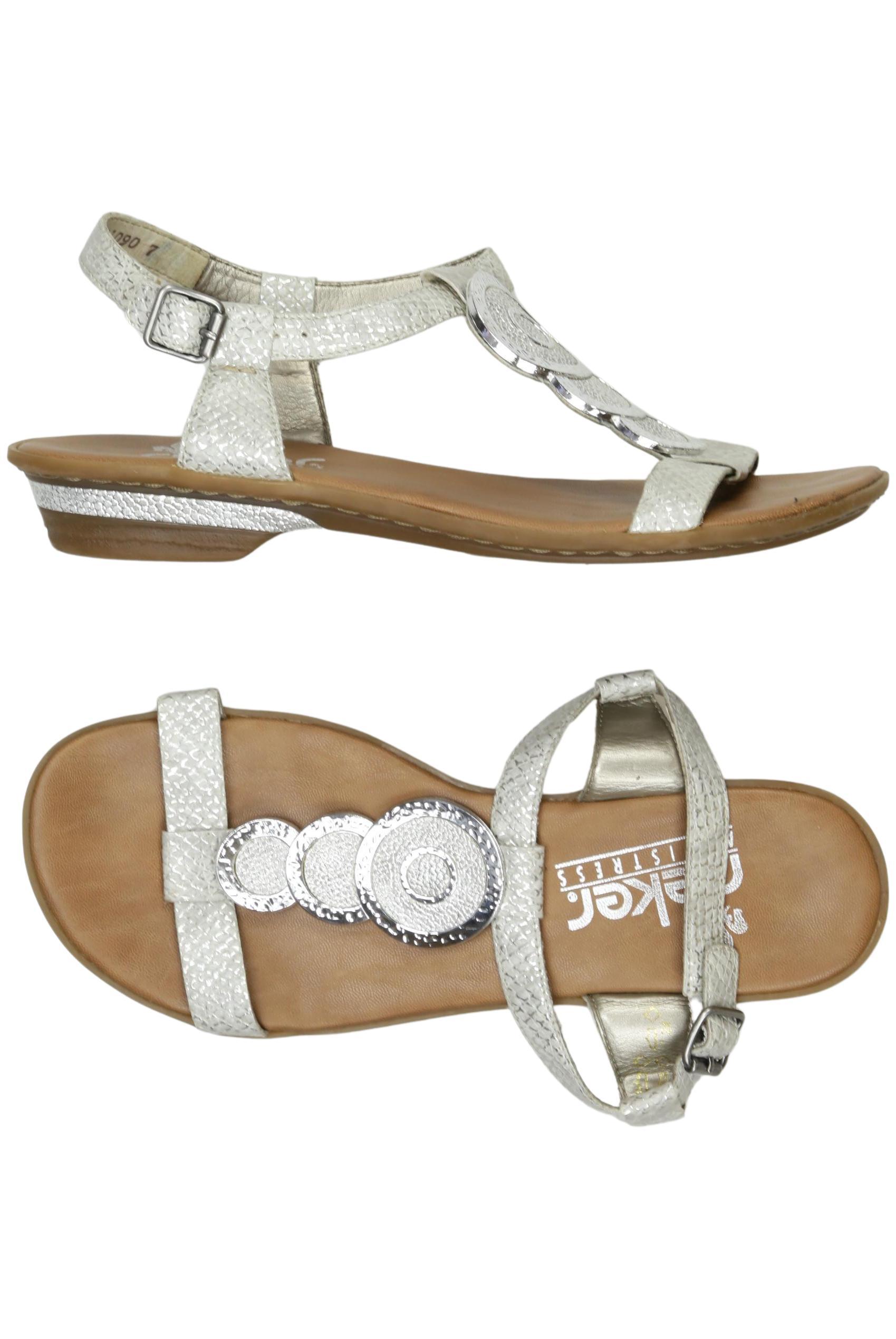 

Rieker Damen Sandale, grau, Gr. 38