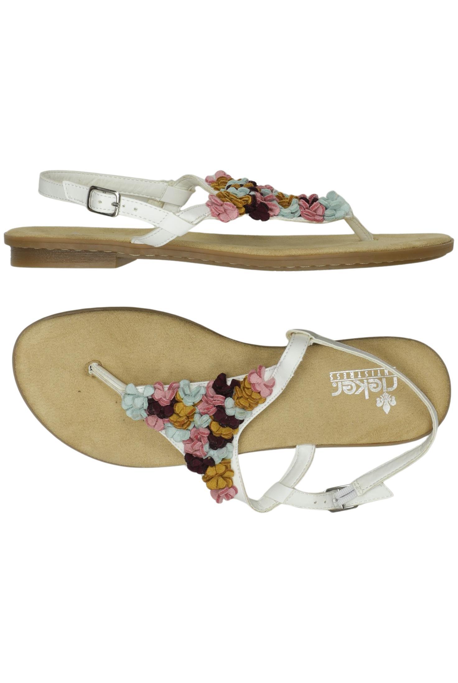 

Rieker Damen Sandale, weiß, Gr. 40