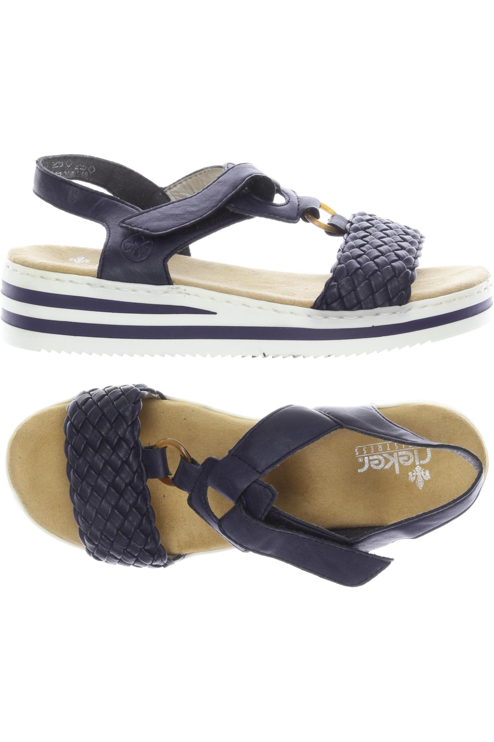 

Rieker Damen Sandale, marineblau, Gr. 39