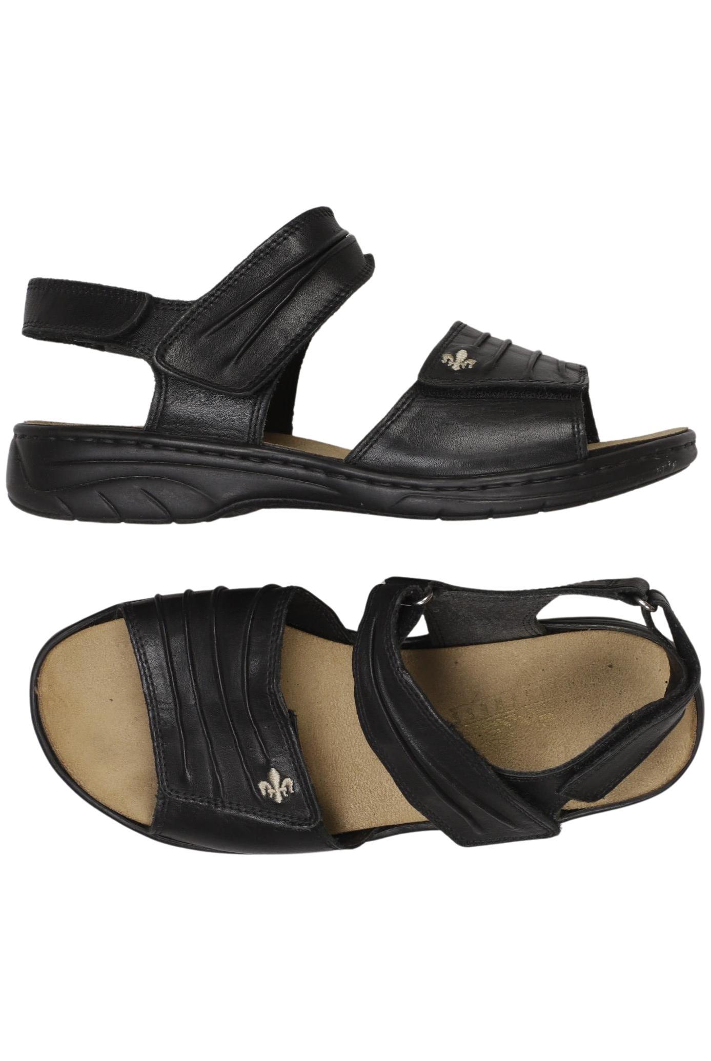 

Rieker Damen Sandale, schwarz, Gr. 37