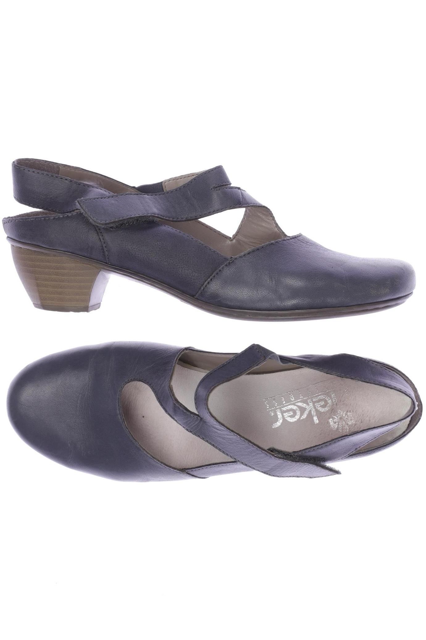 

Rieker Damen Sandale, blau, Gr. 39