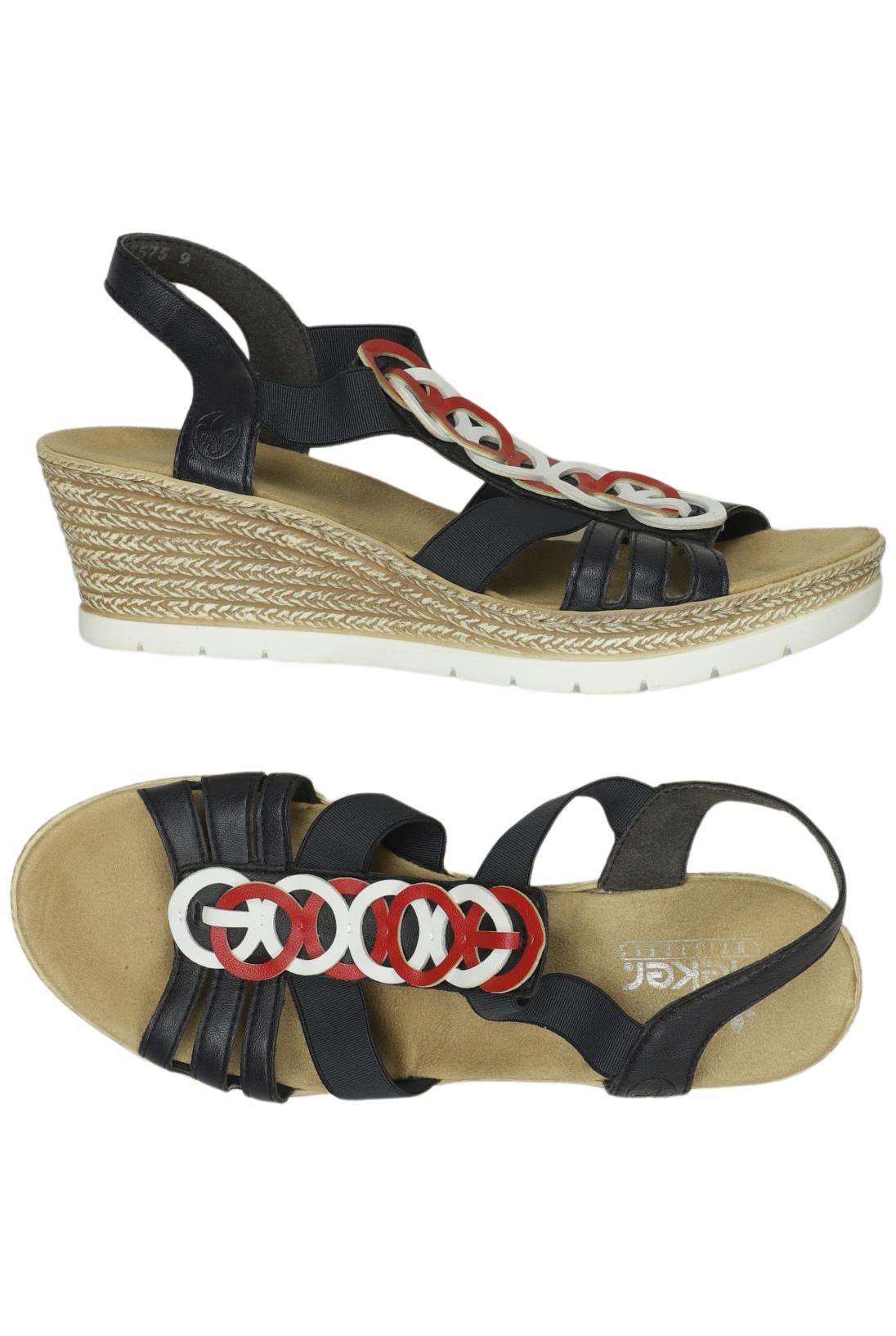 

Rieker Damen Sandale, marineblau, Gr. 38