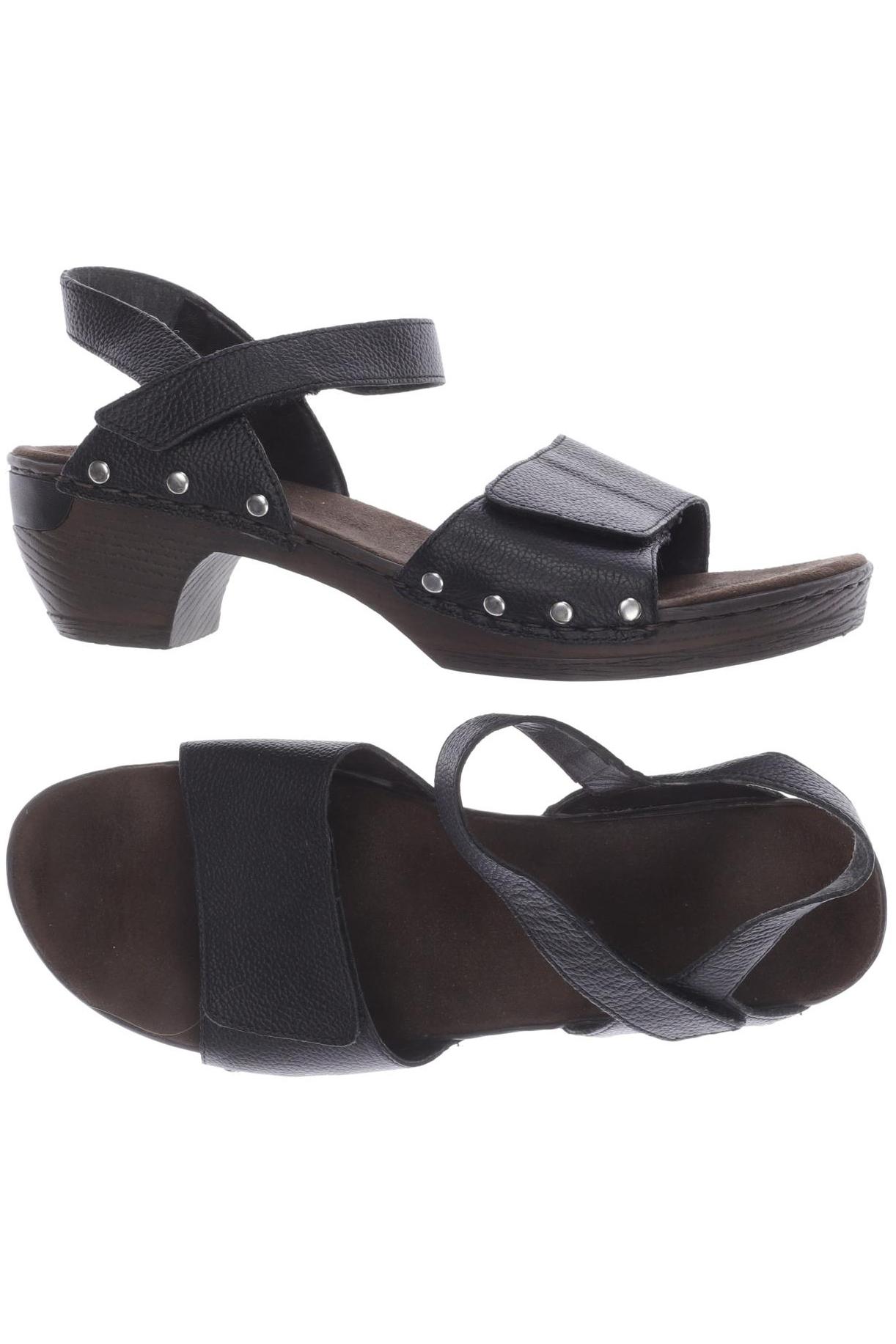 

Rieker Damen Sandale, schwarz, Gr. 41