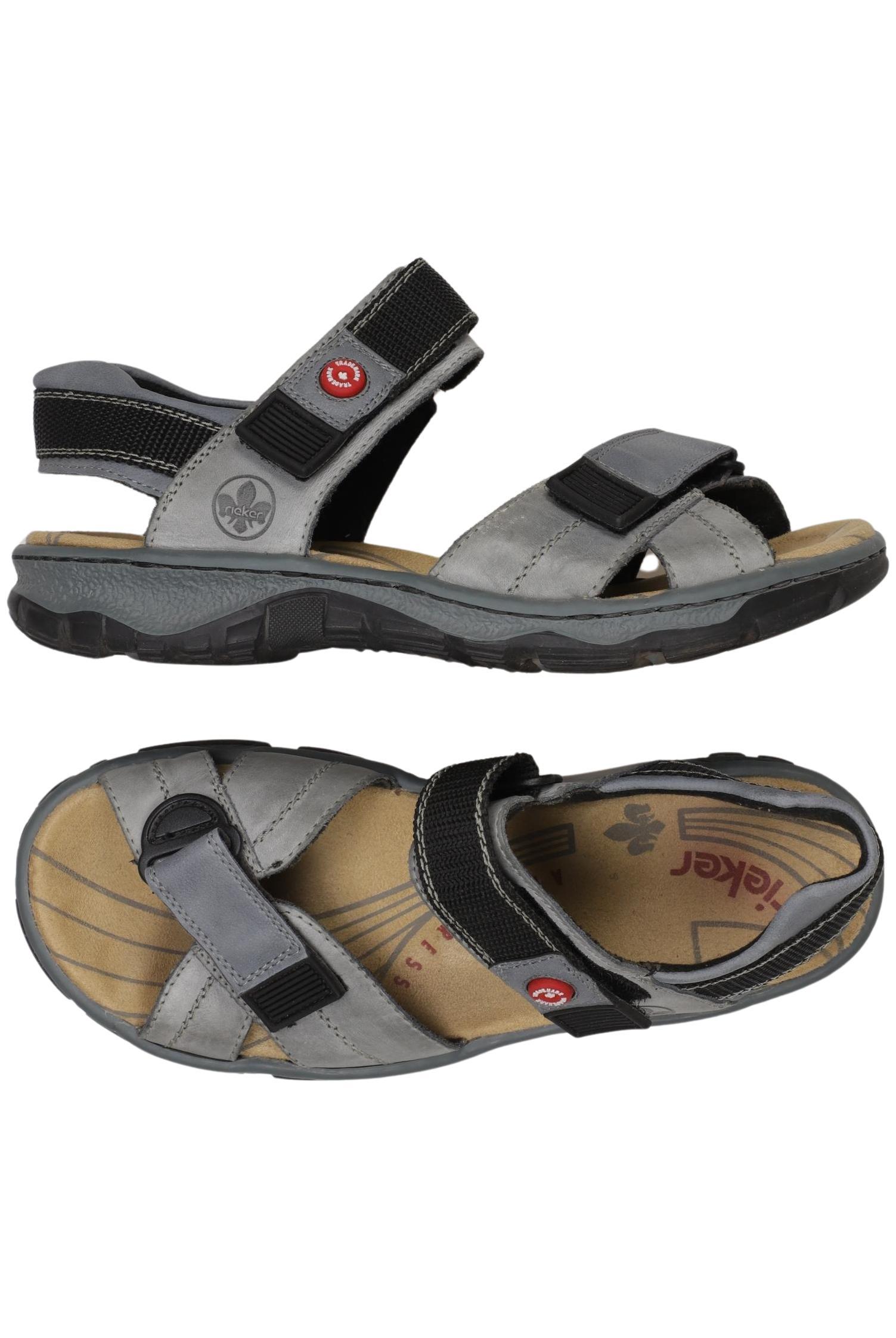 

Rieker Damen Sandale, grau, Gr. 38