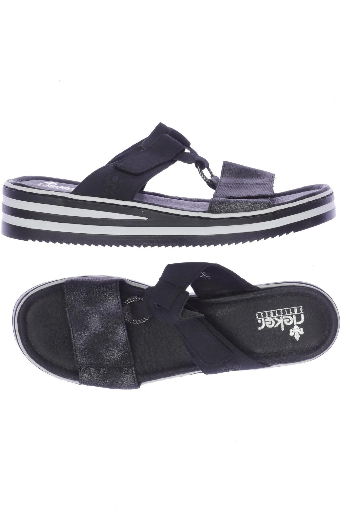 

Rieker Damen Sandale, schwarz, Gr. 43