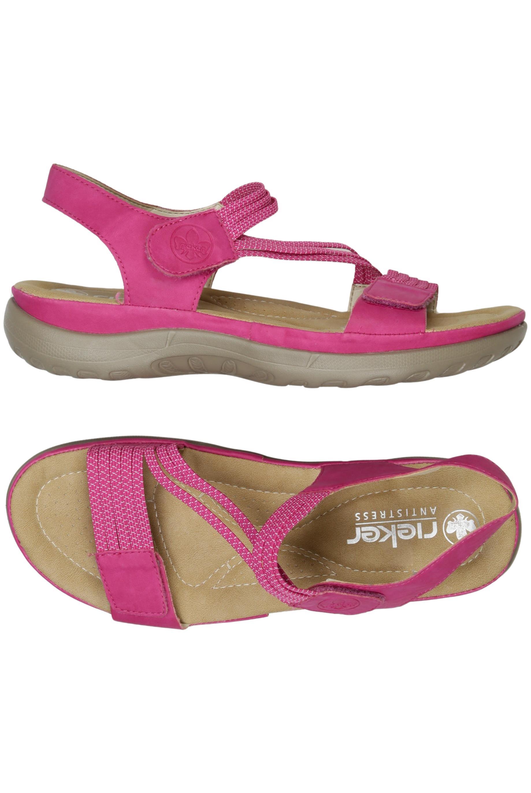 

Rieker Damen Sandale, pink, Gr. 41