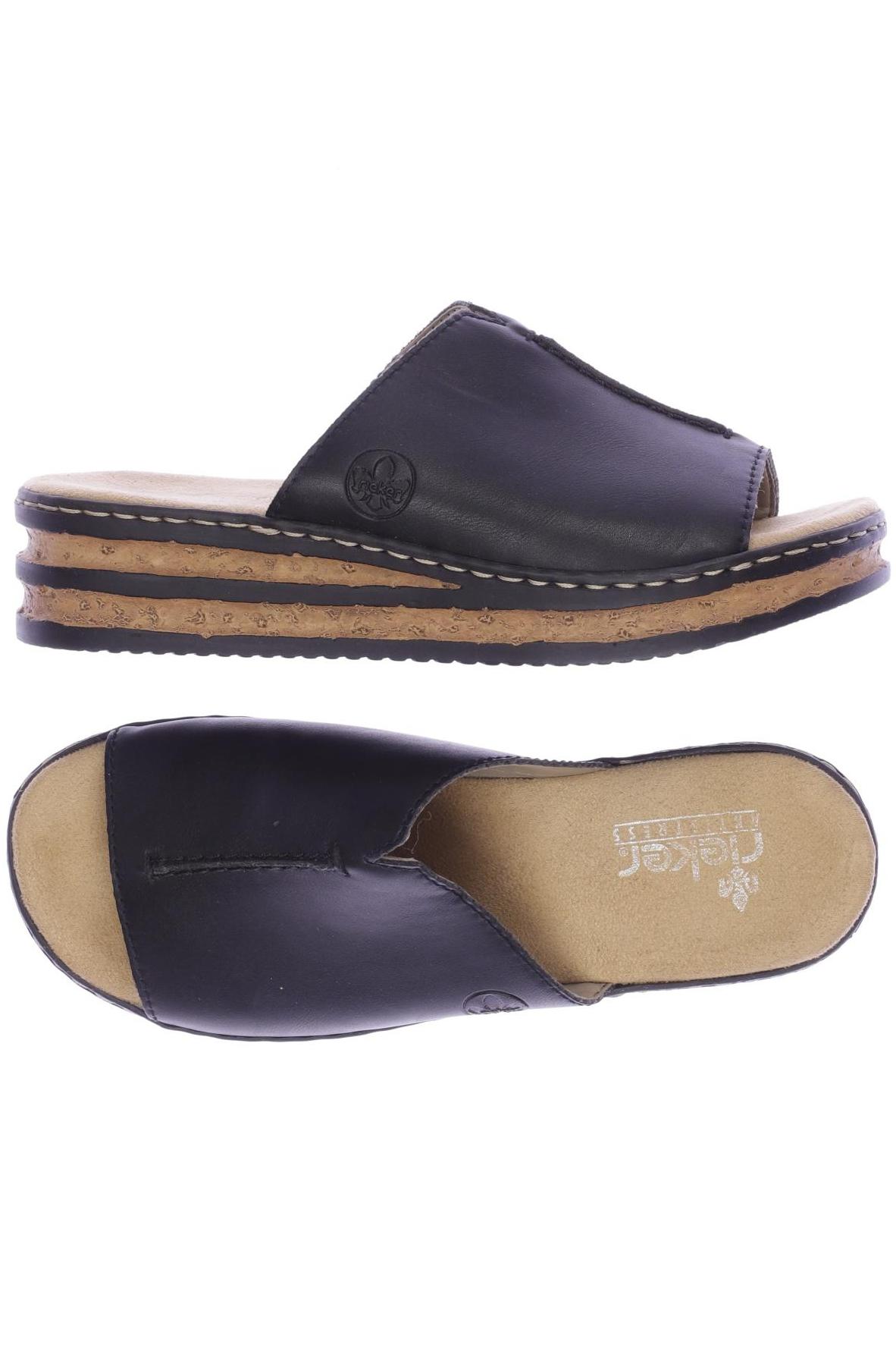 

Rieker Damen Sandale, schwarz, Gr. 36