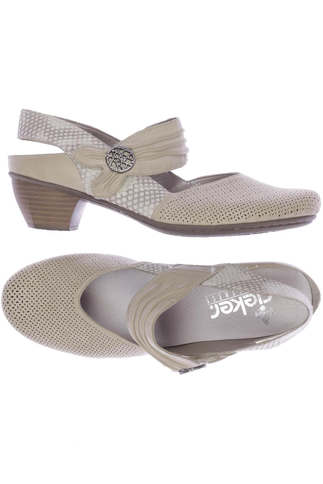

Rieker Damen Sandale, beige, Gr. 39