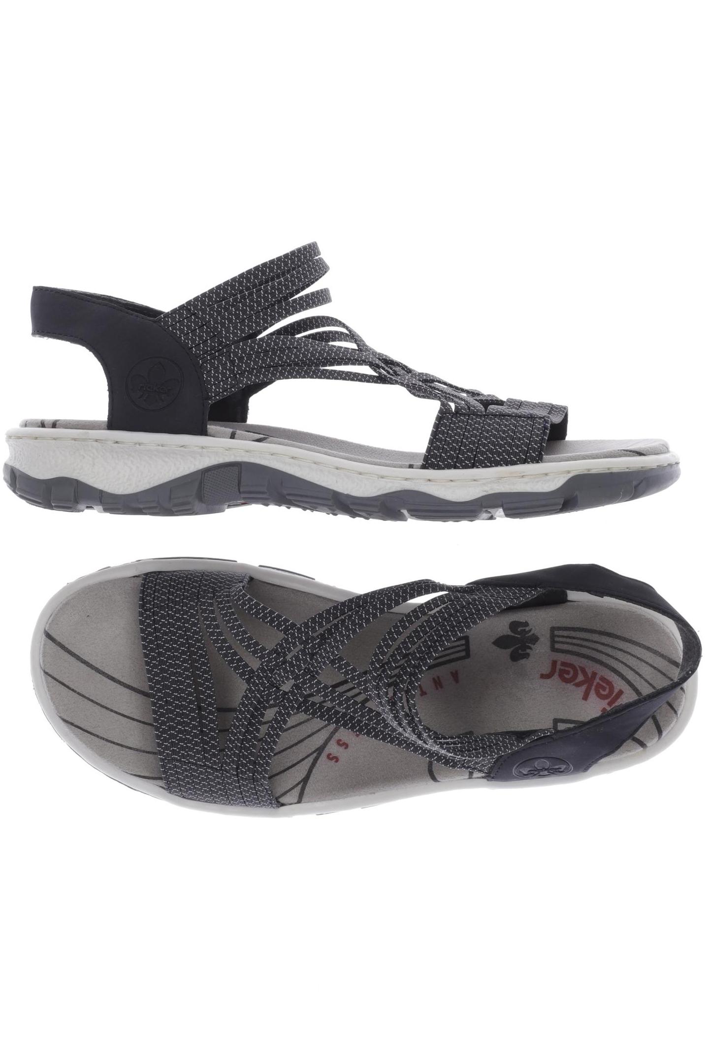 

Rieker Damen Sandale, grau, Gr. 39