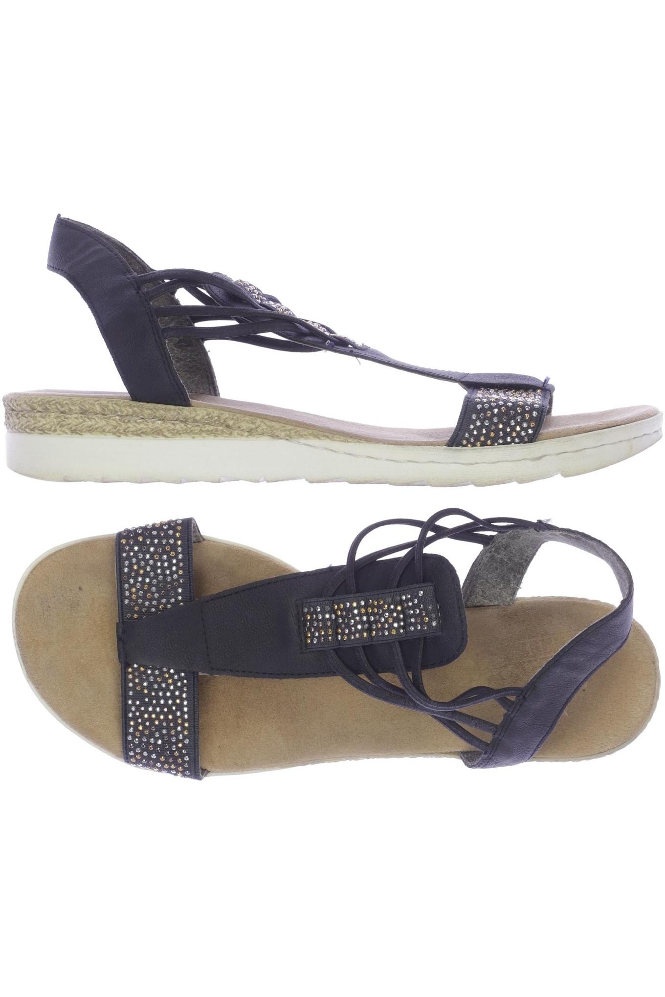 

Rieker Damen Sandale, marineblau, Gr. 39