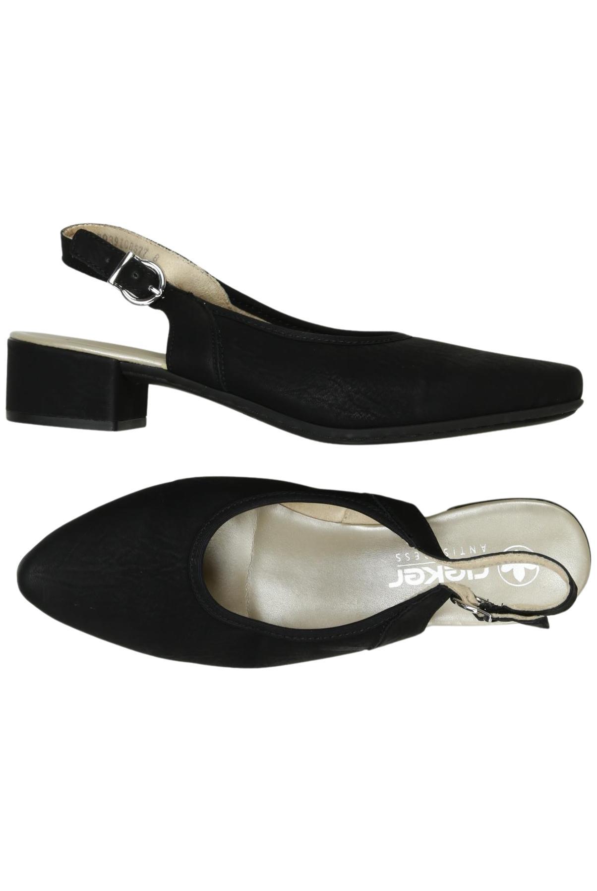 

Rieker Damen Sandale, schwarz, Gr. 40