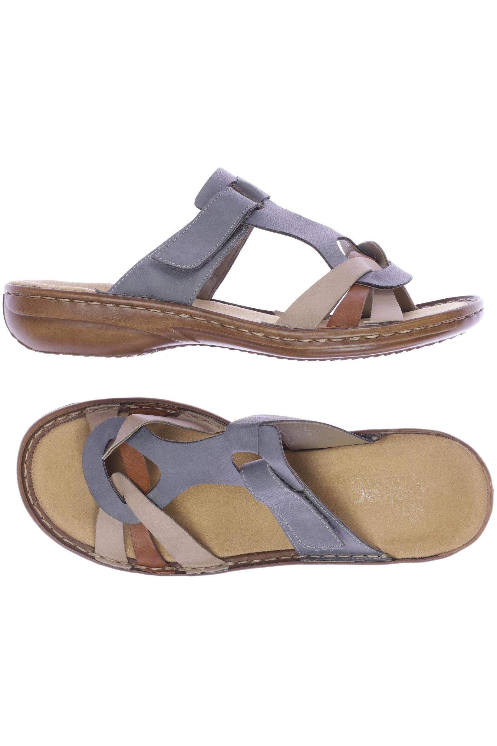 

Rieker Damen Sandale, grau, Gr. 39