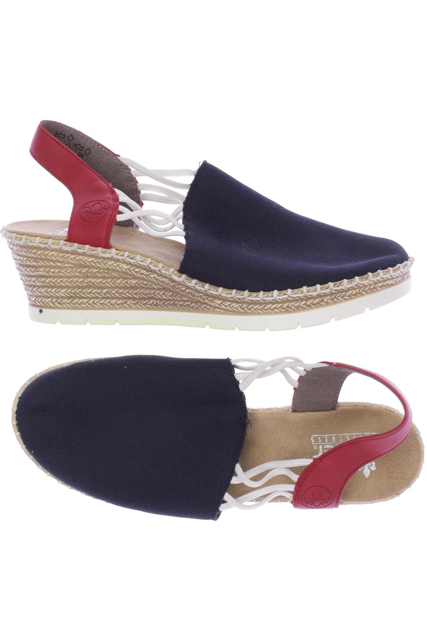 

Rieker Damen Sandale, marineblau, Gr. 39