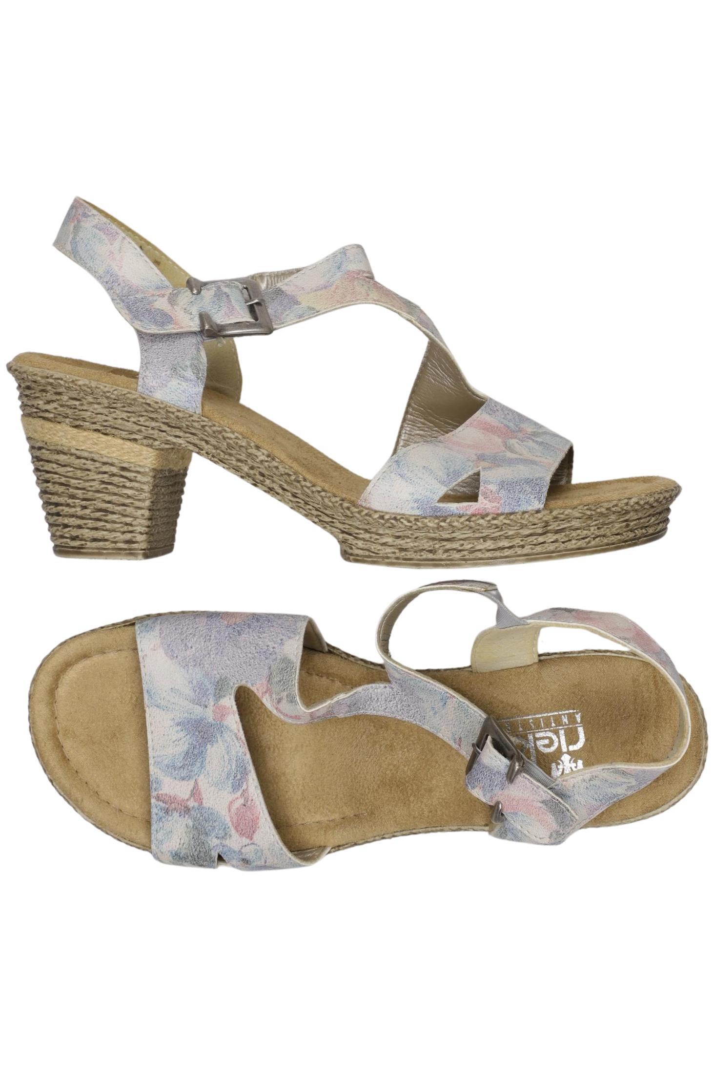 

Rieker Damen Sandale, hellblau, Gr. 39