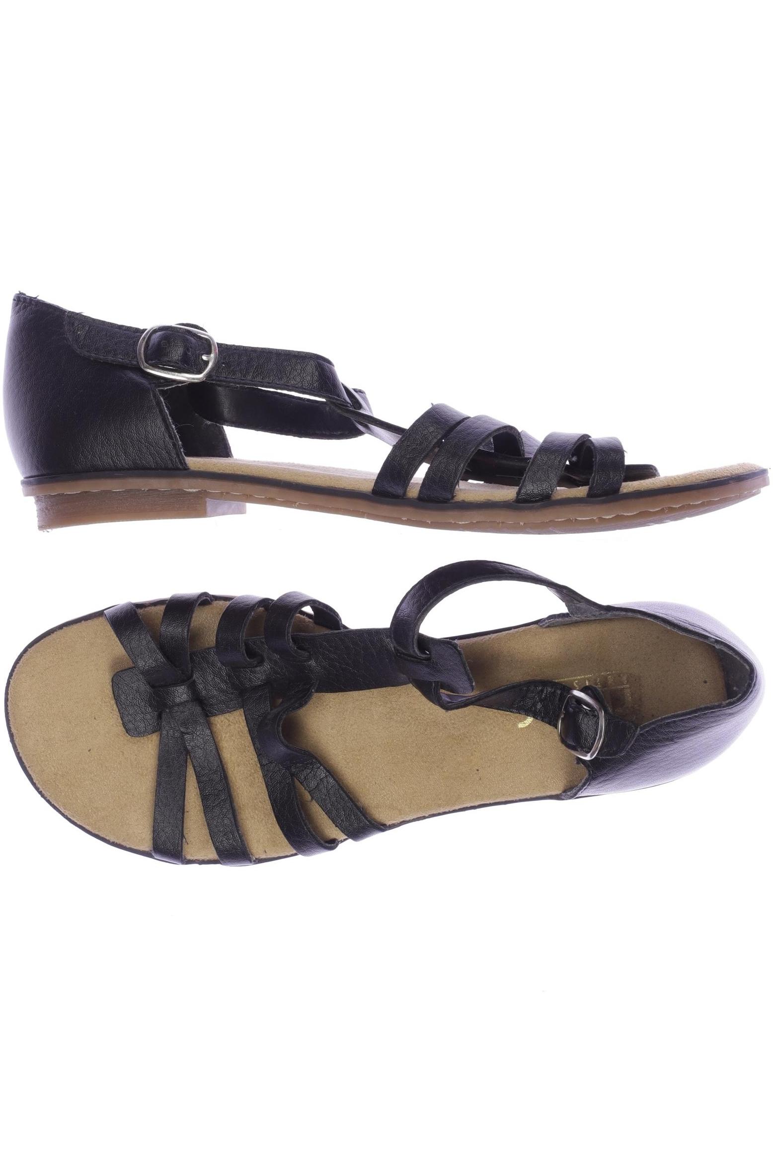 

Rieker Damen Sandale, schwarz, Gr. 38