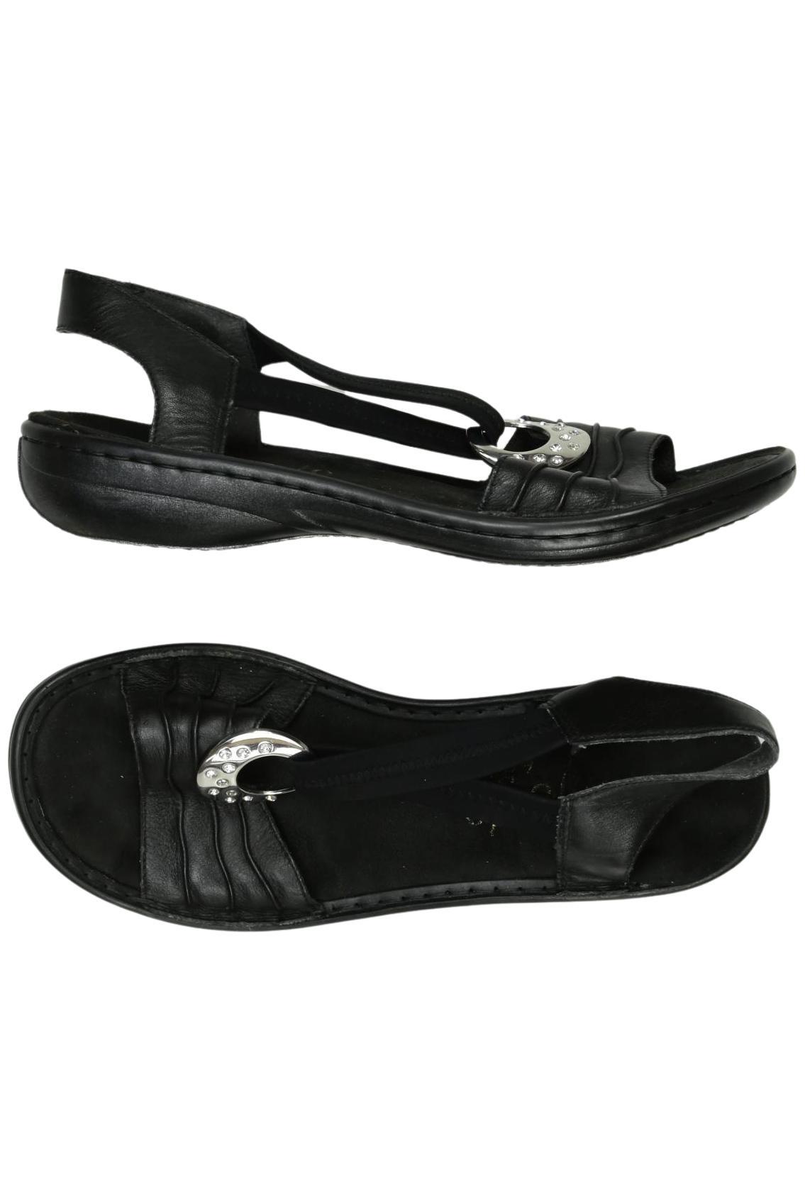 

Rieker Damen Sandale, schwarz, Gr. 42